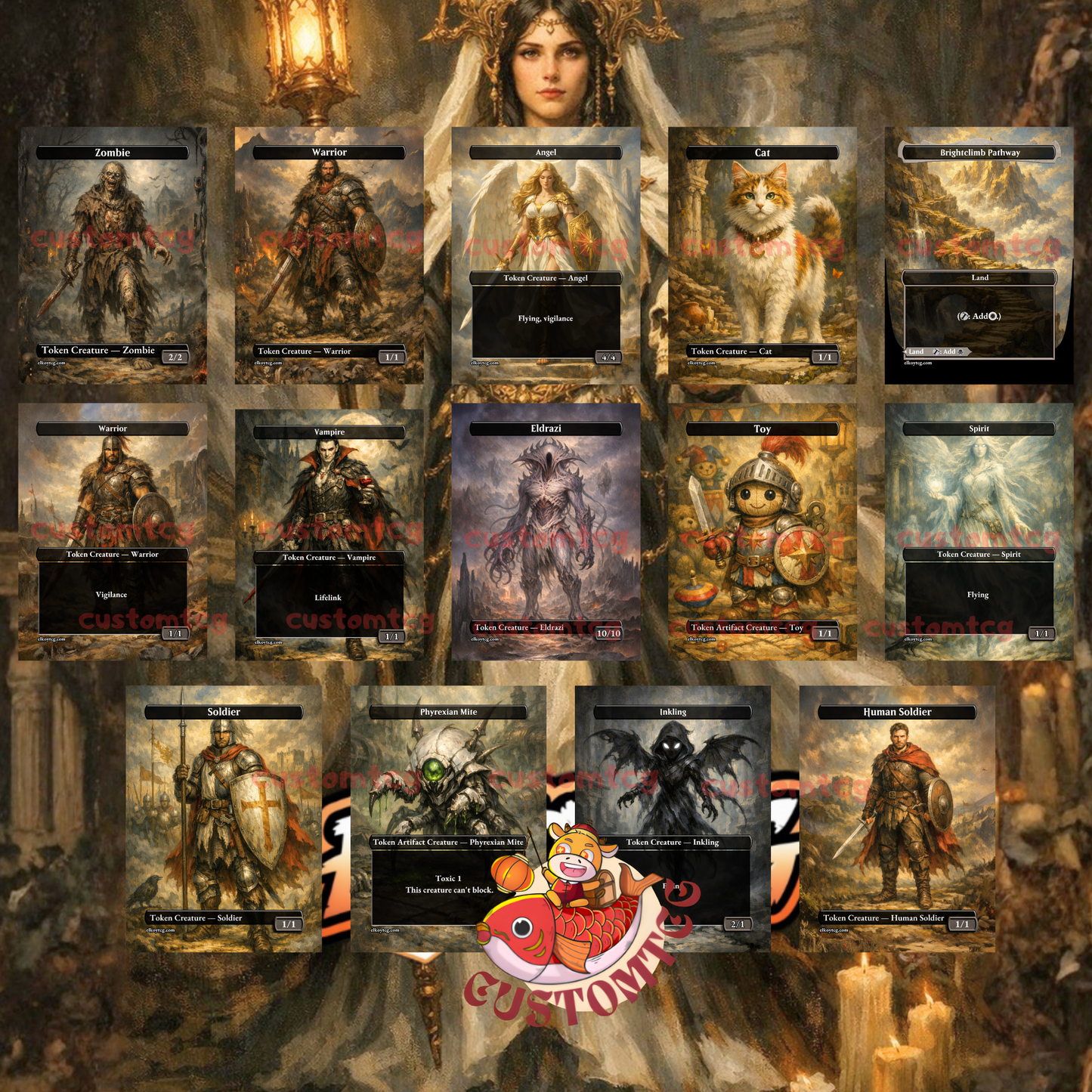 Thalisse, Reverent Medium Custom Deck