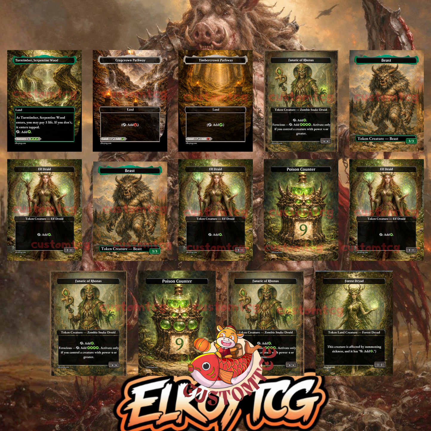 Raggadragga V2 Custom  Deck