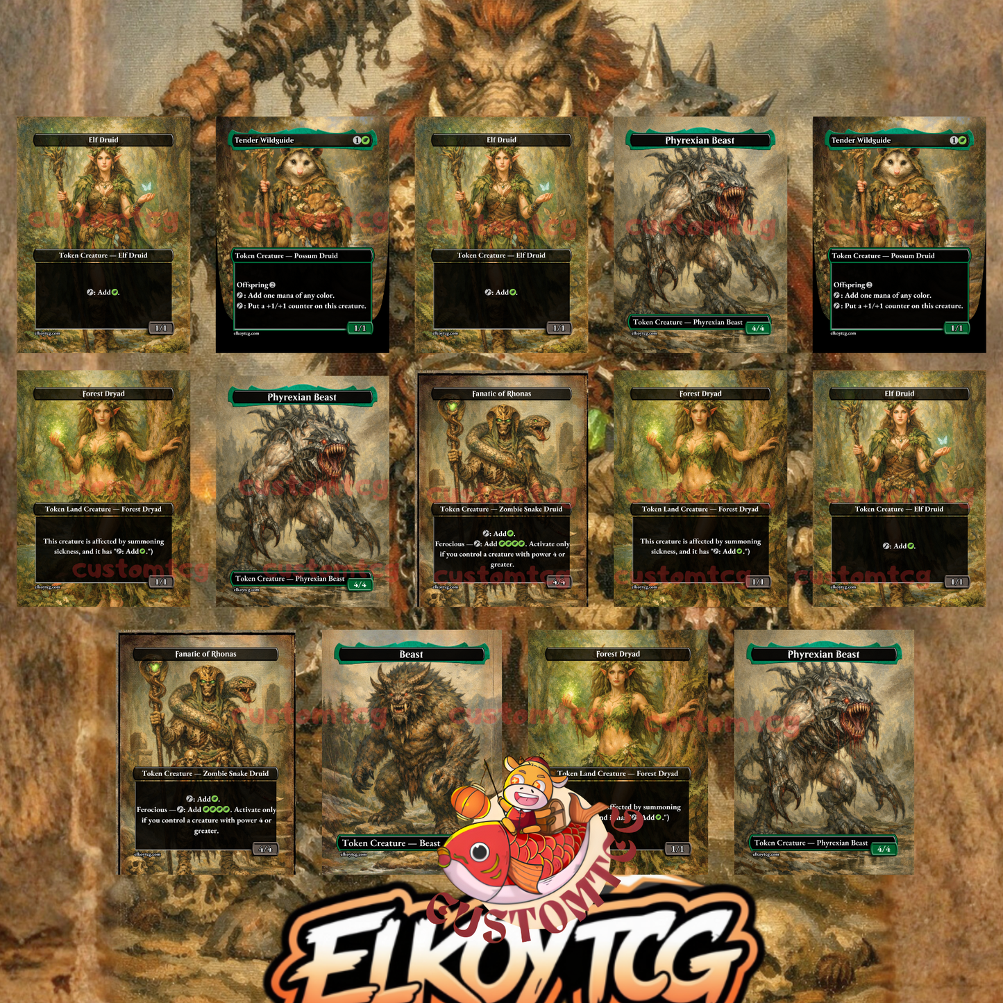 Raggadragga, Goreguts Boss Custom Deck