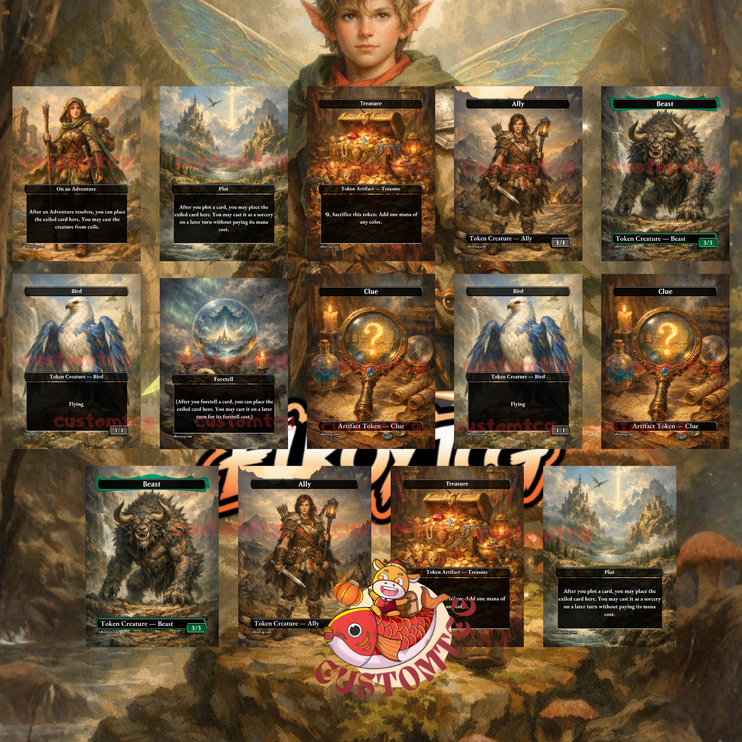Kellan, the Kid Custom Deck