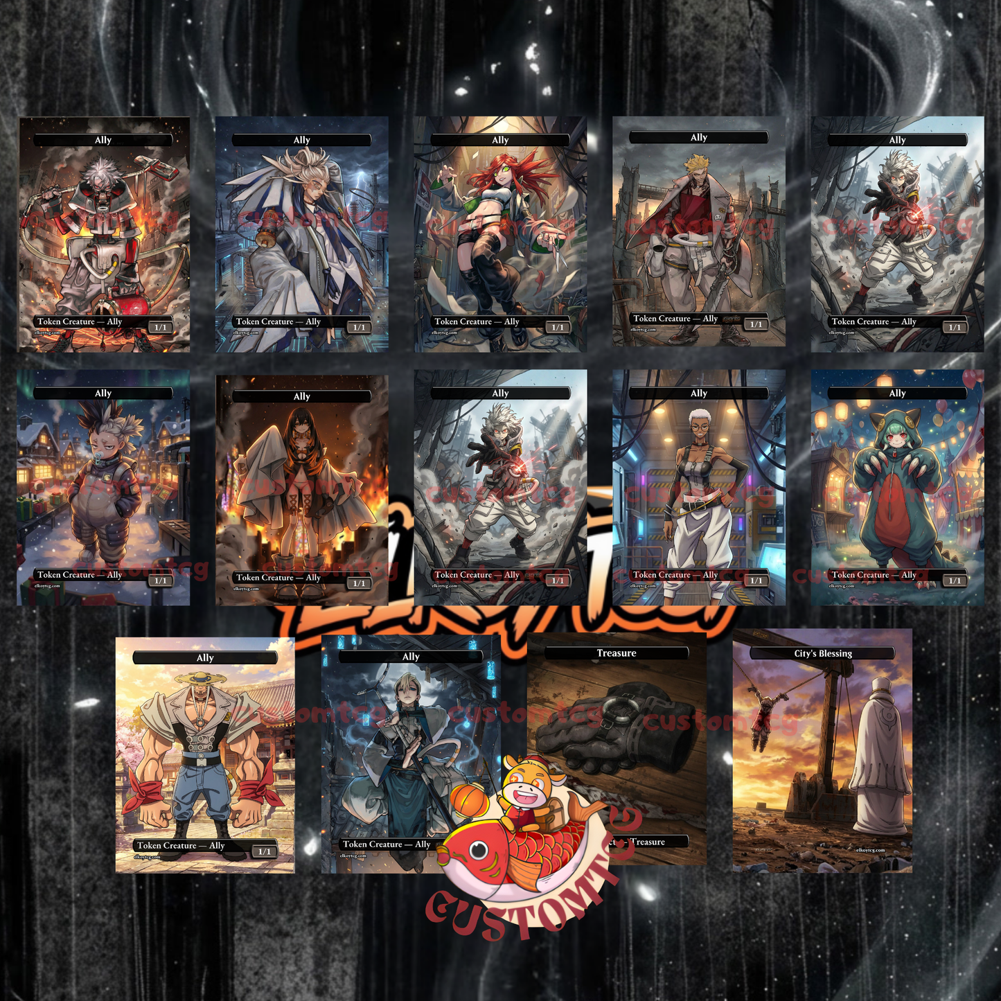 Gachiakuta Custom Deck