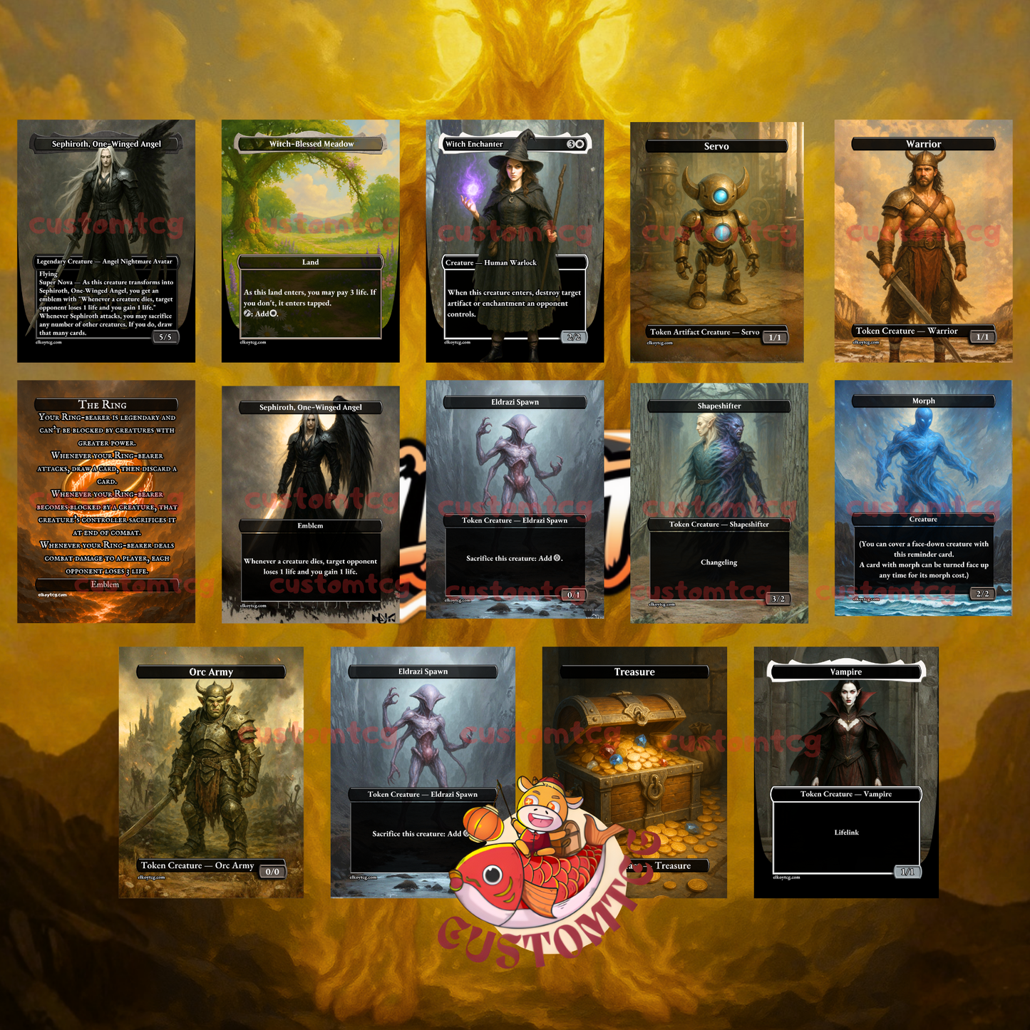 Eirdu, Carrier of Dawn Custom Deck