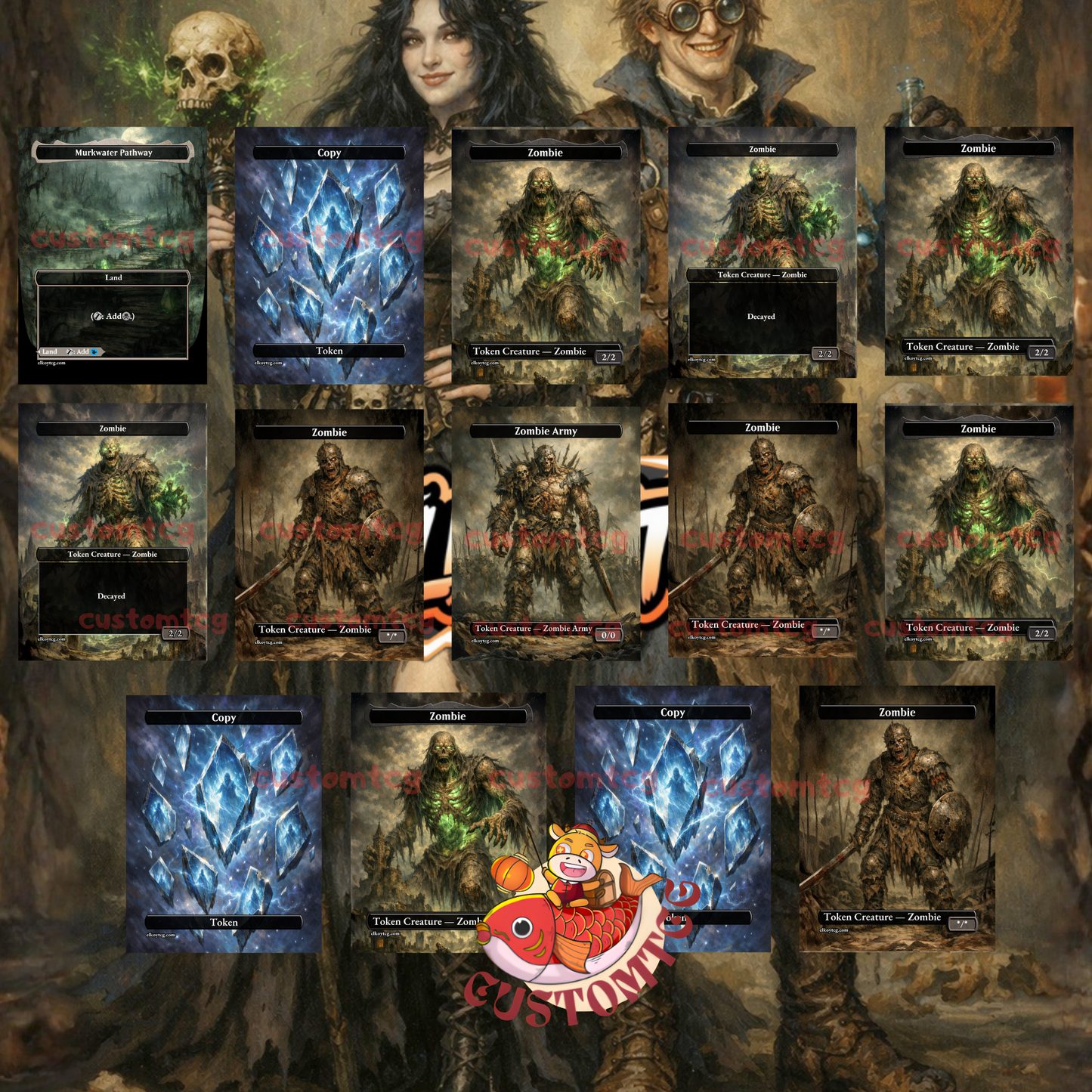 Gisa and Geralf Custom Deck