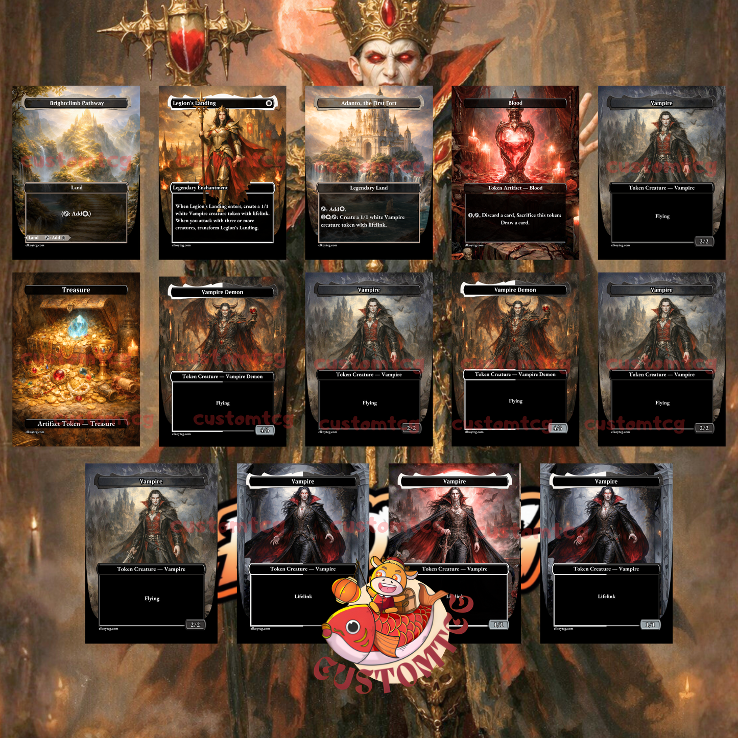 Clavileño, First of the Blessed — Custom Deck ✨🧛