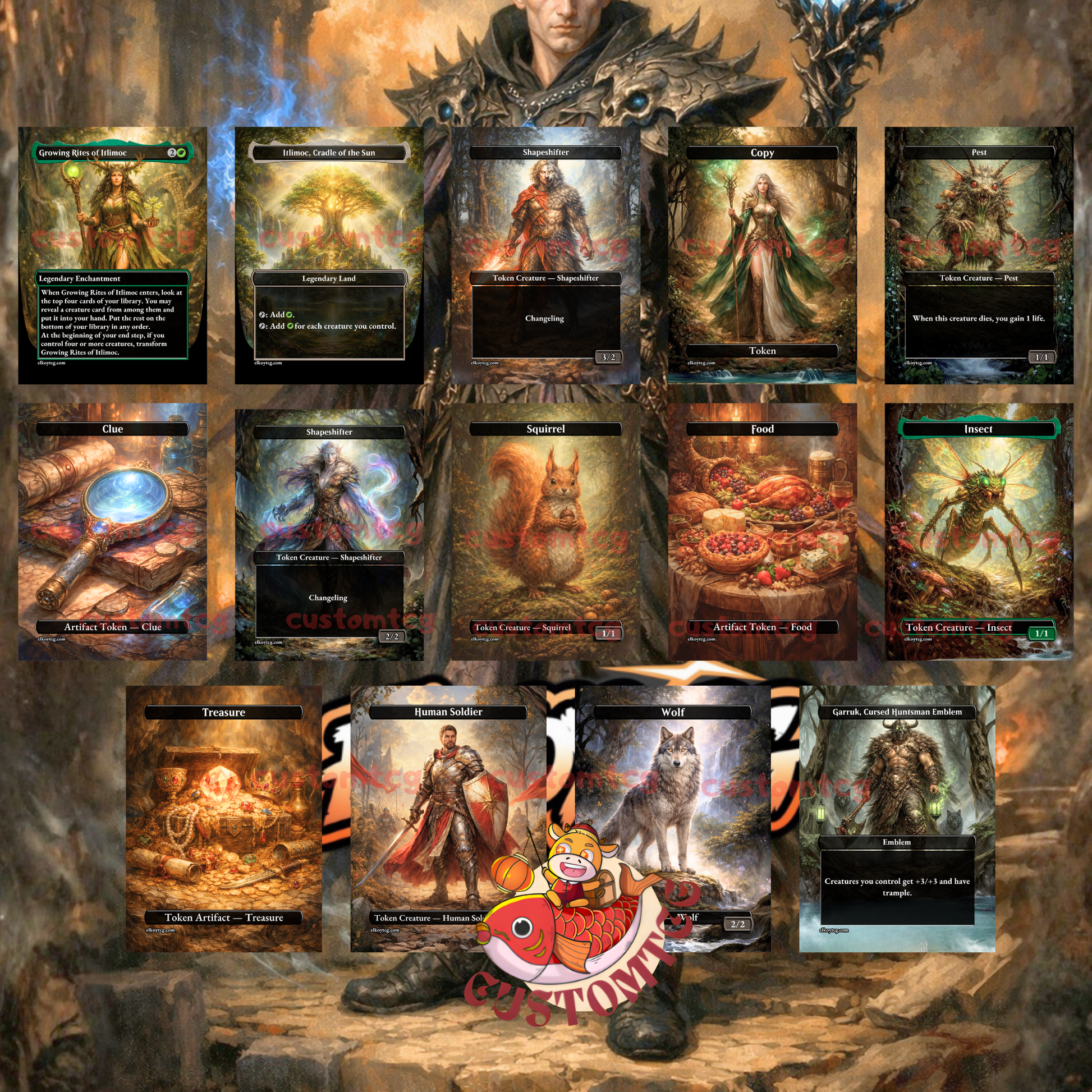 Hazel of the Rootbloom – Custom Deck 🌰🐿️ – ElkoyTCG