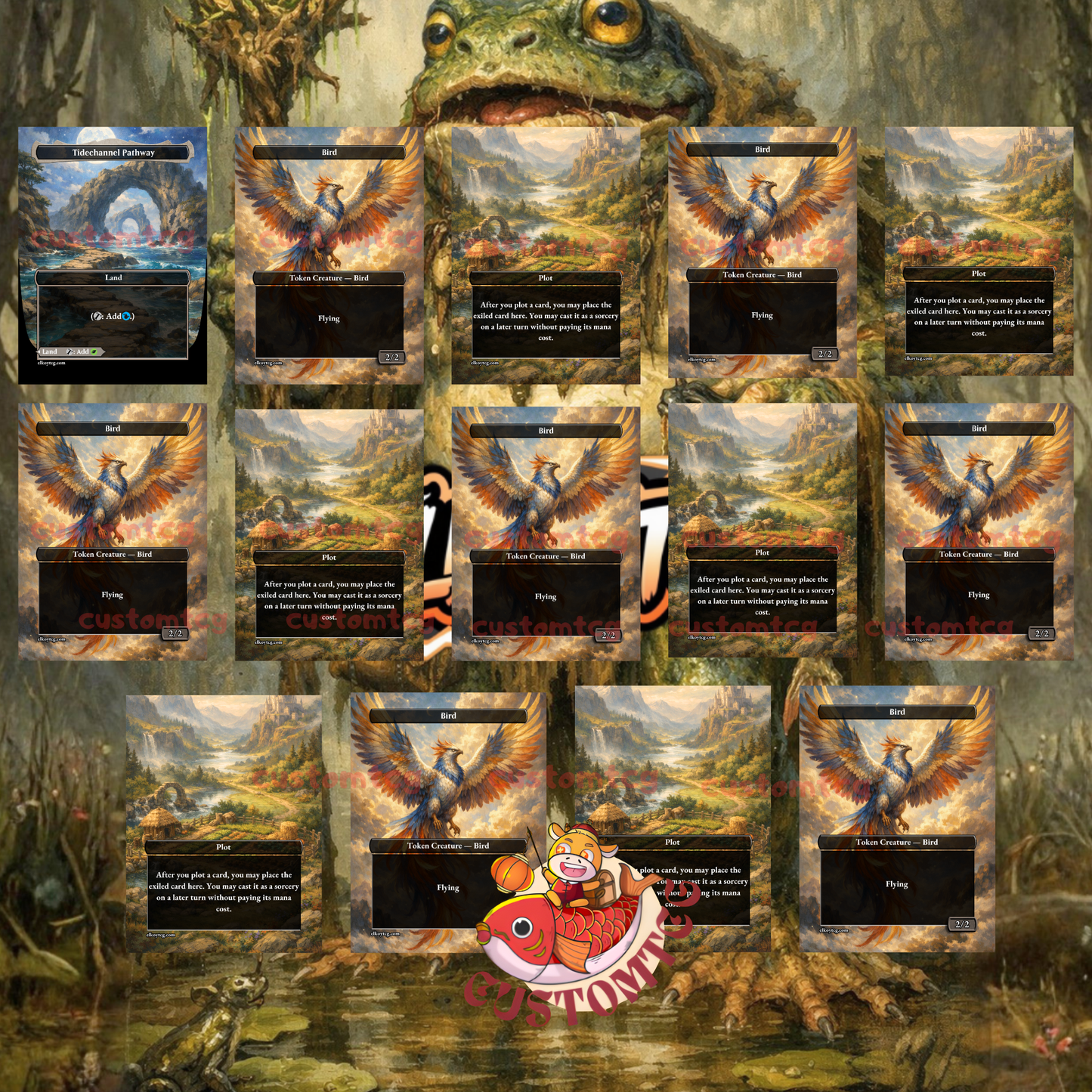 Grolnok, the Omnivore Custom Deck