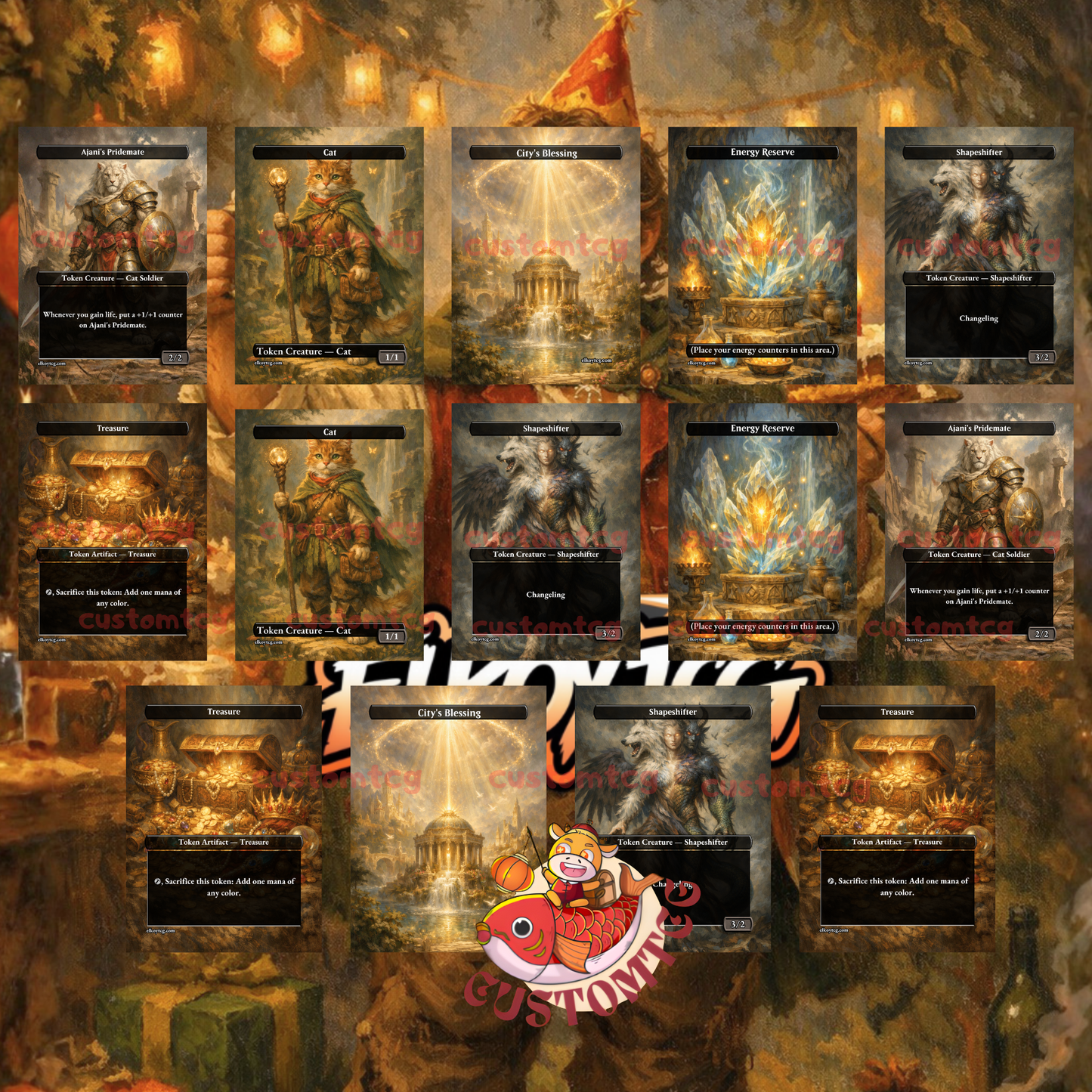 Bilbo, Birthday Celebrant custom deck