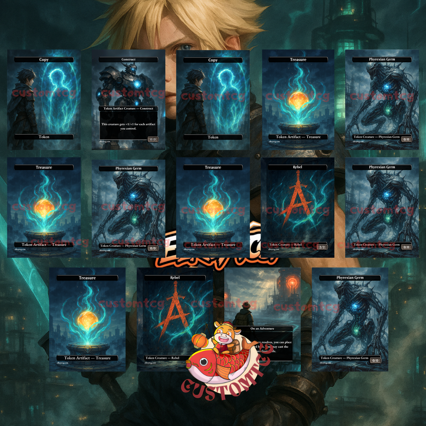 Cloud, Ex-SOLDIER – Custom Deck