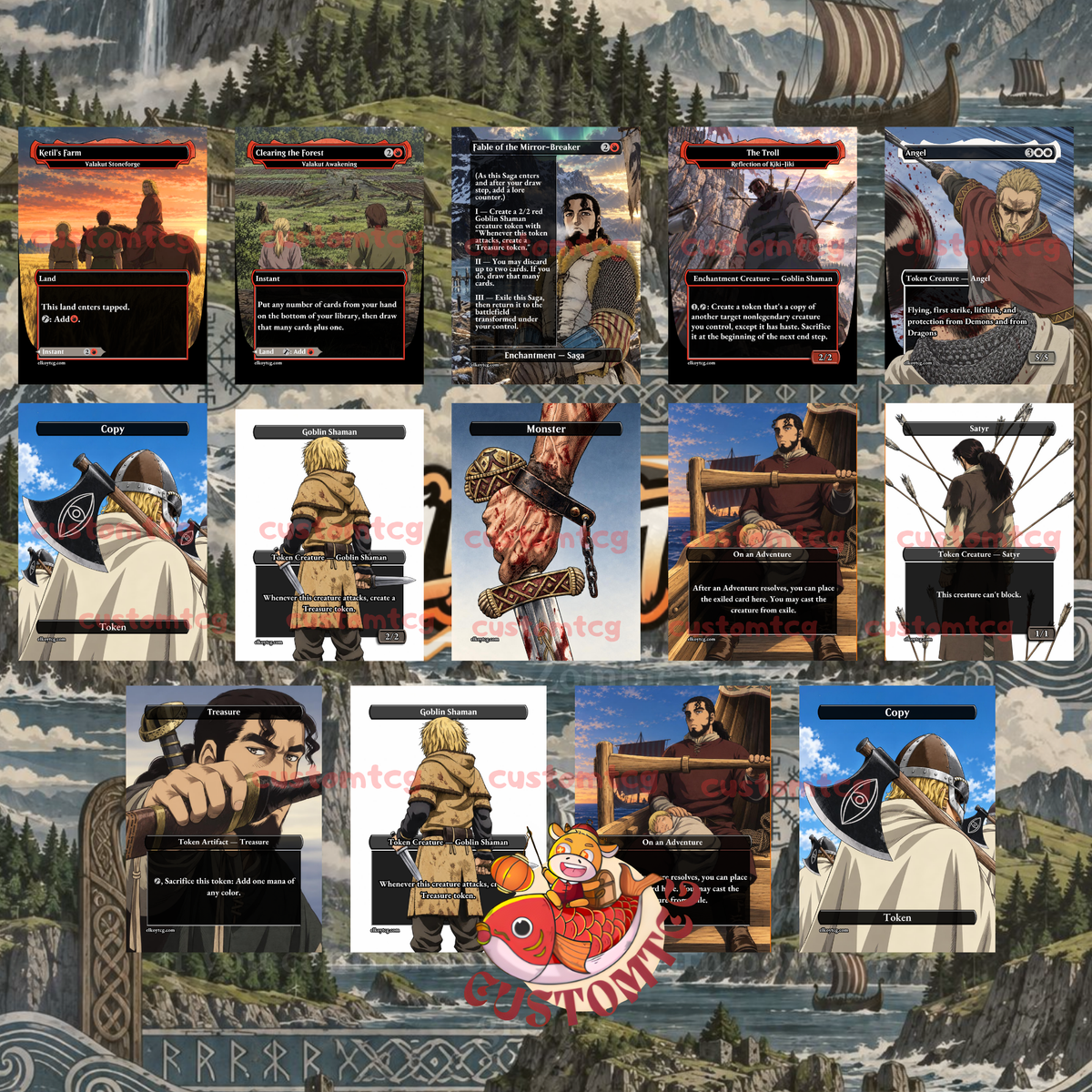 Vinland Saga Custom Deck