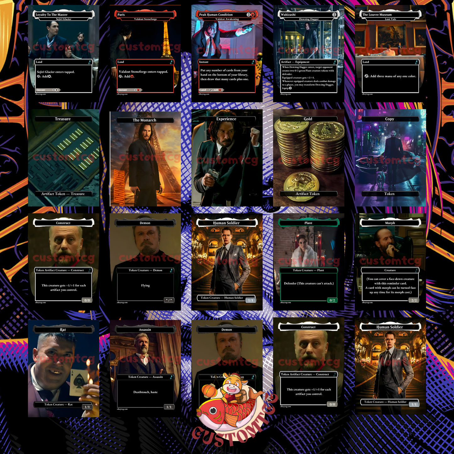 John Wick Commander Deck