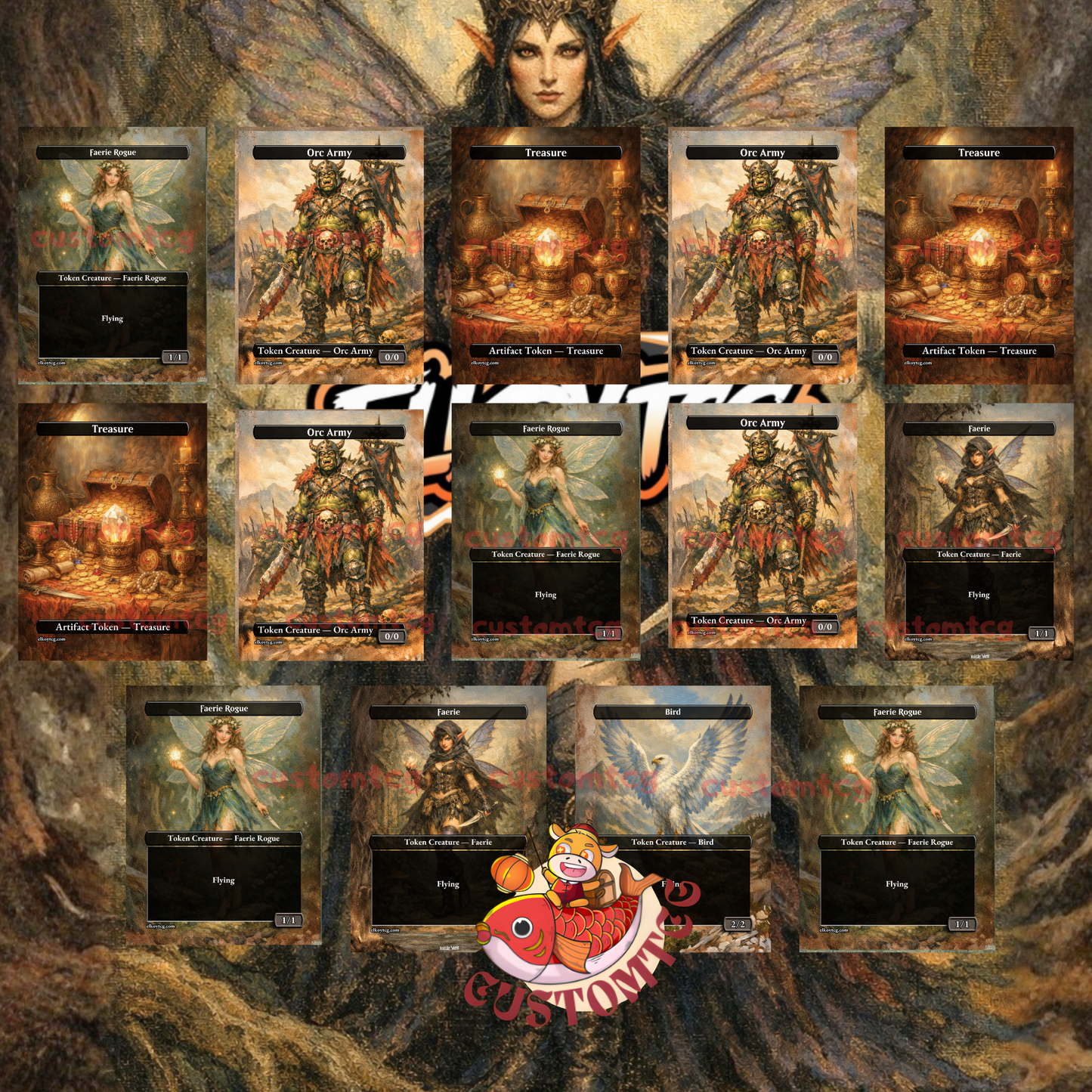 Maralen, Fae Ascendant Custom Deck