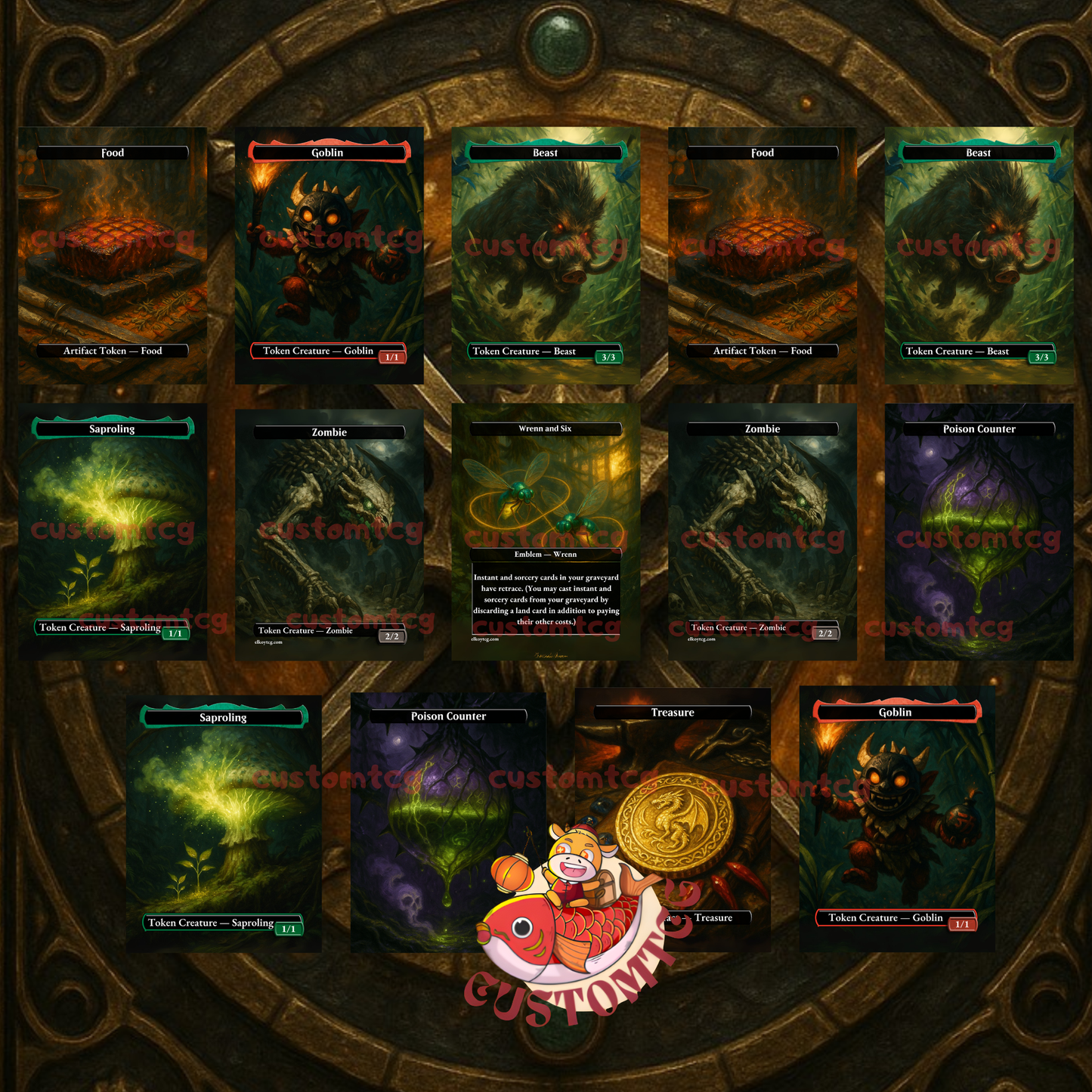 Monster Hunter - Halana & Alena Custom Deck