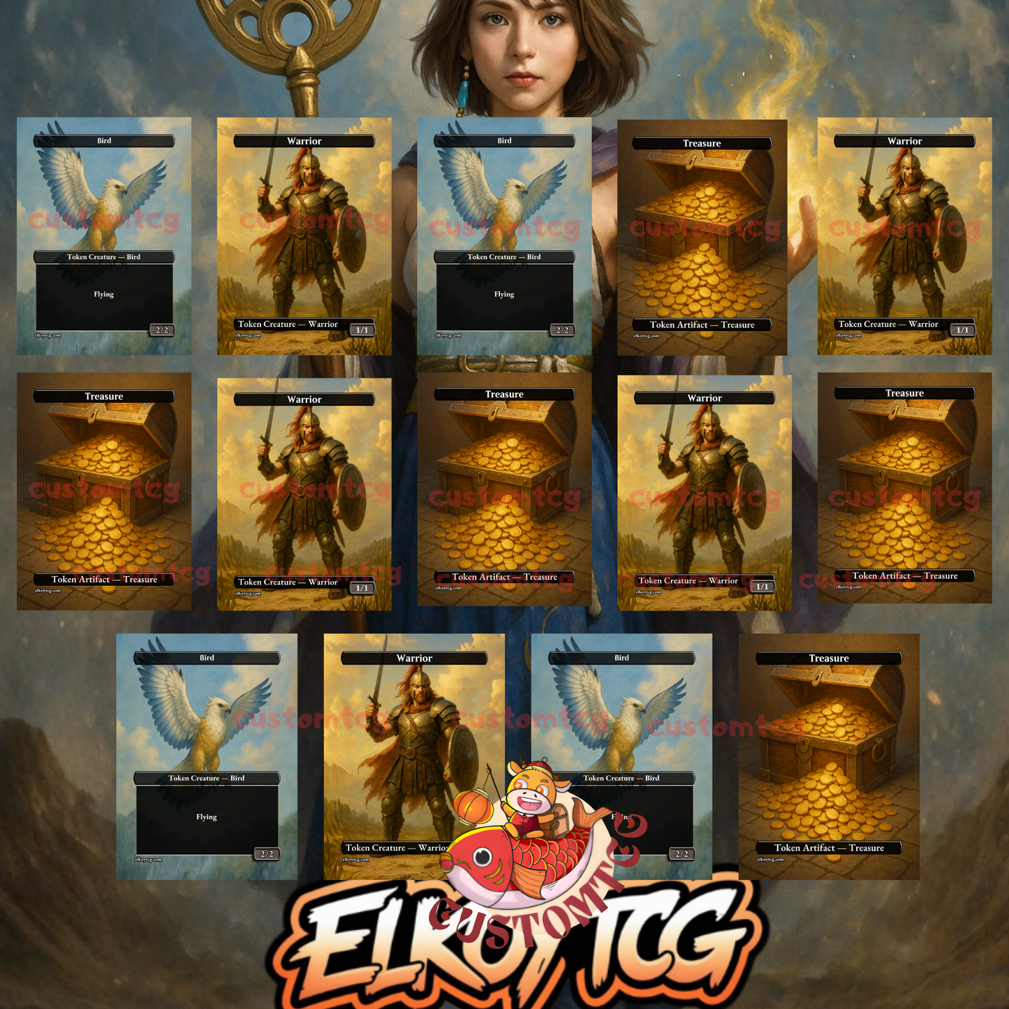 ✨ Yuna, Grand Summoner — Custom Deck