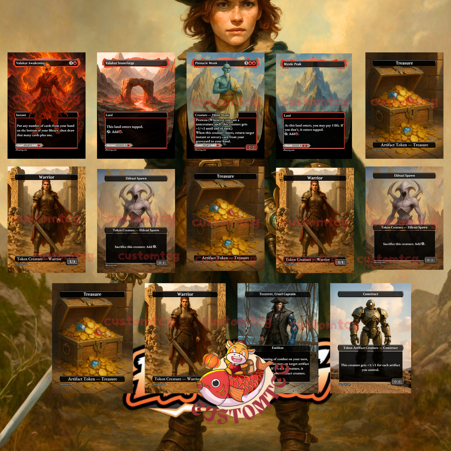 Sami, Wildcat Captain Custom Deck