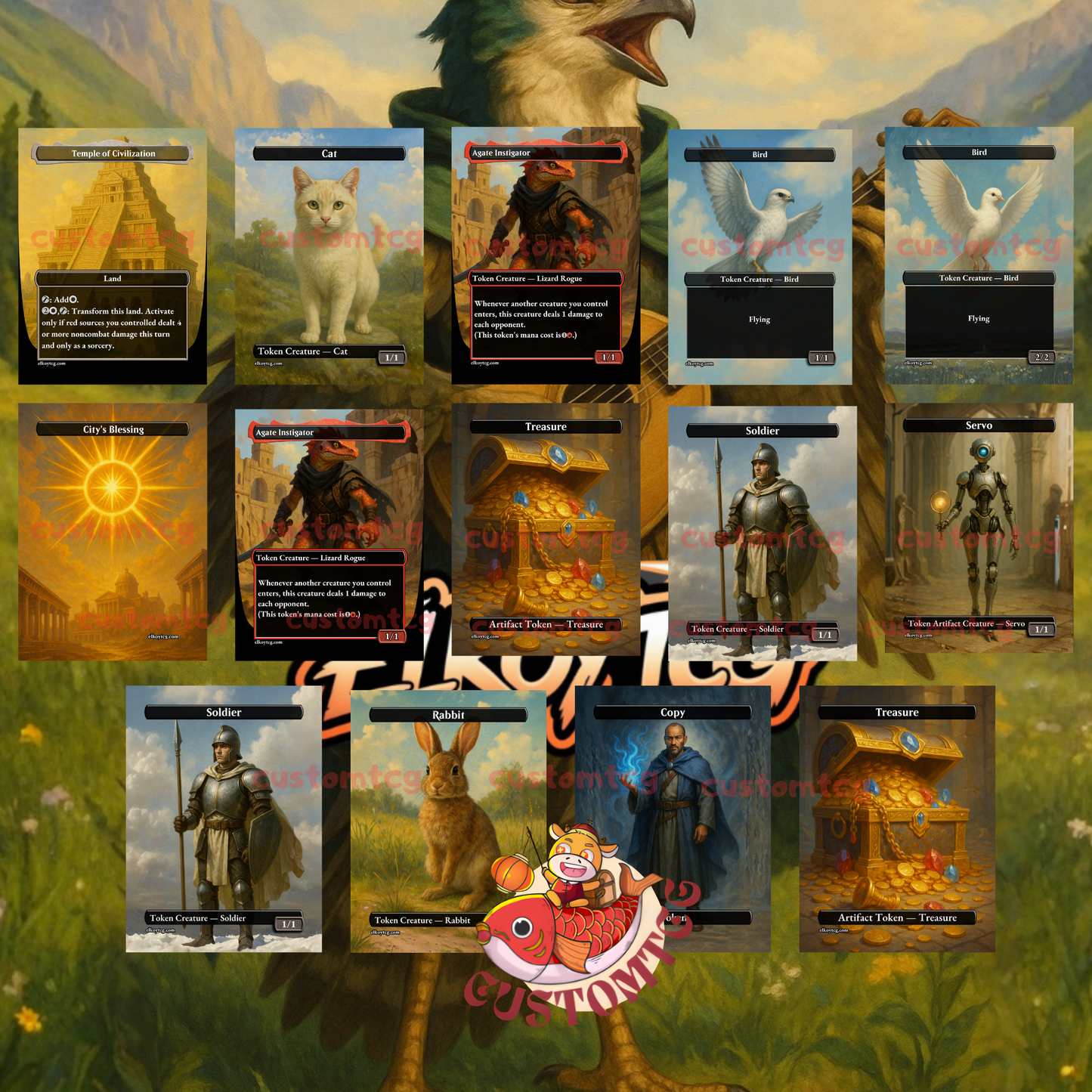 Zinnia, Valley’s Voice — Custom Commander Deck ✨