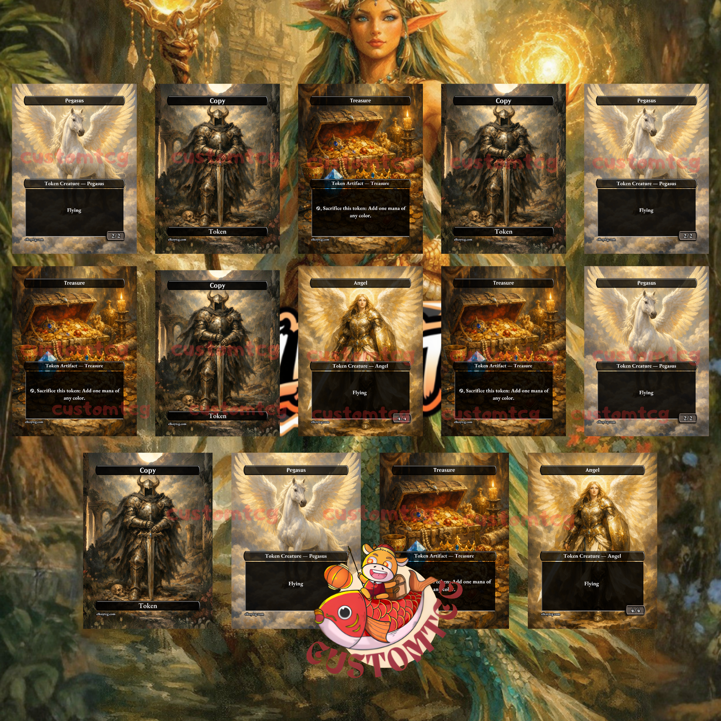 Tuvasa the Sunlit Custom Deck