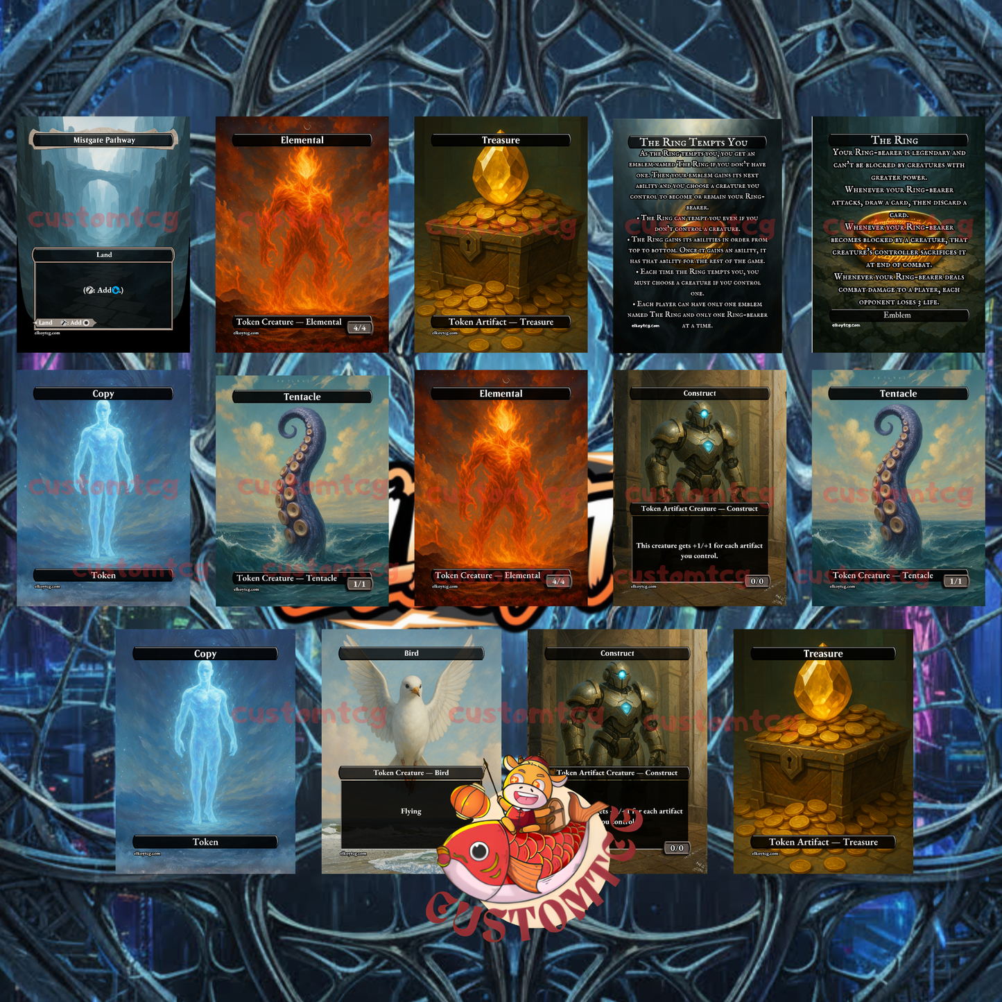 Sensational SM – Custom Deck (100 Cards + Tokens)
