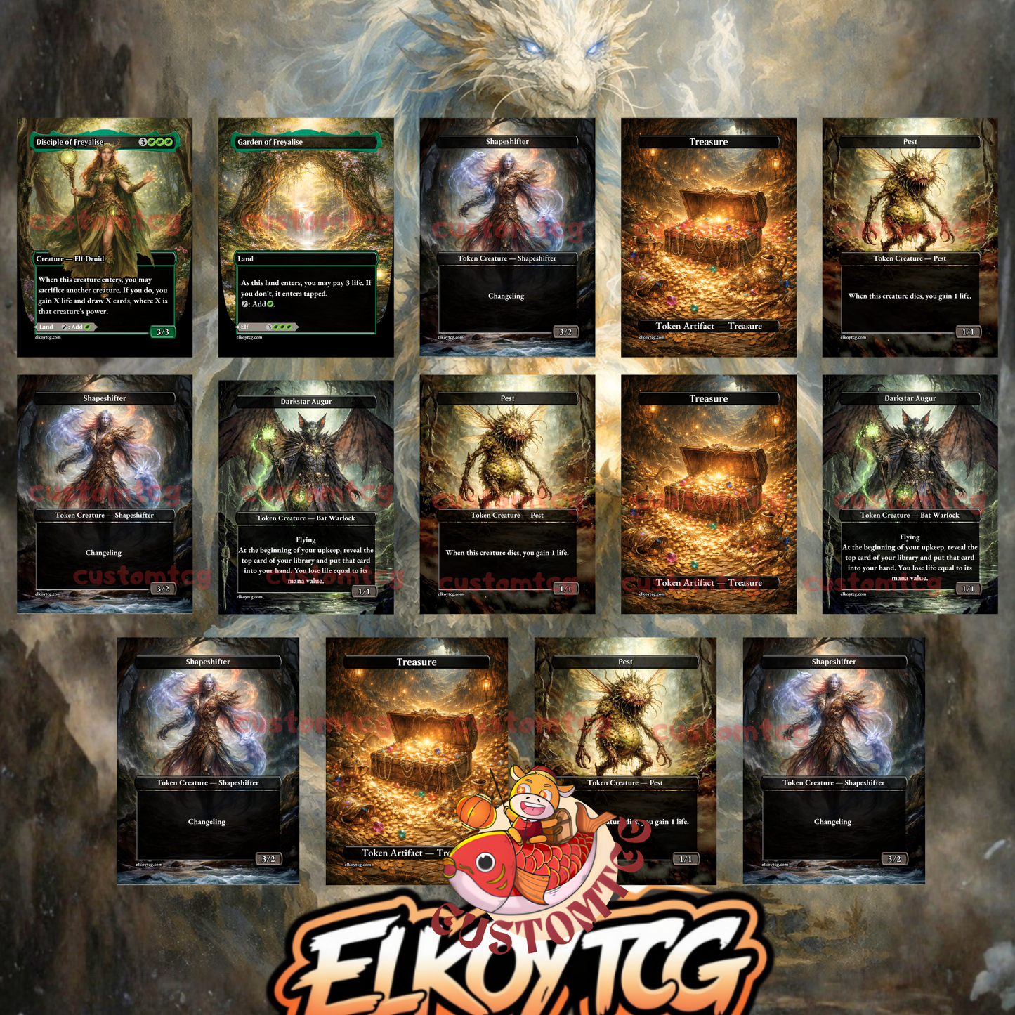 Betor, Ancestor’s Voice – Custom Deck (100 Cards + Tokens) 🛡️🐉