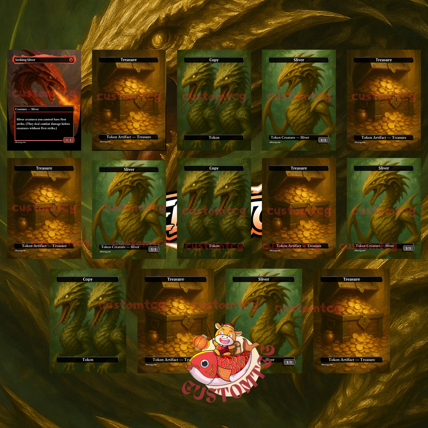 The First Sliver Custom Deck 🌟 - Bestseller 2024