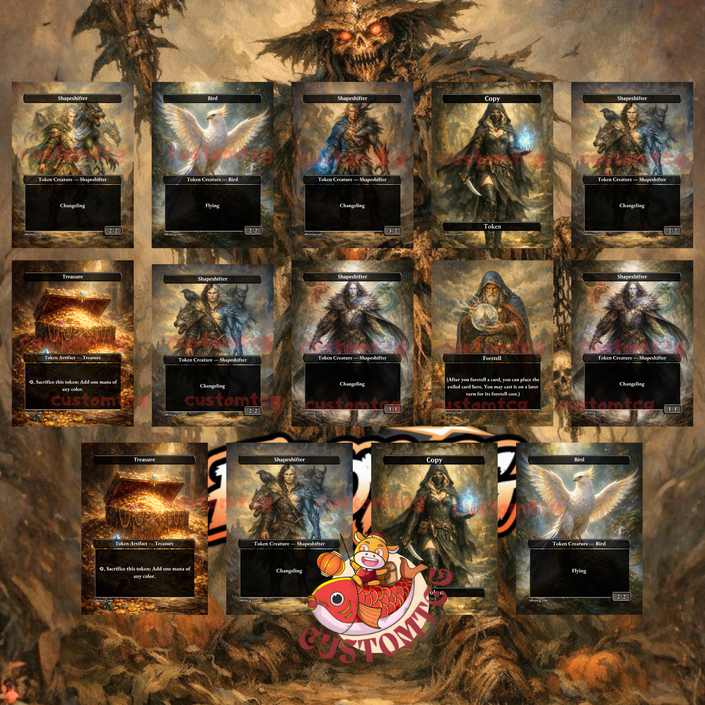 Reaper King Custom Deck