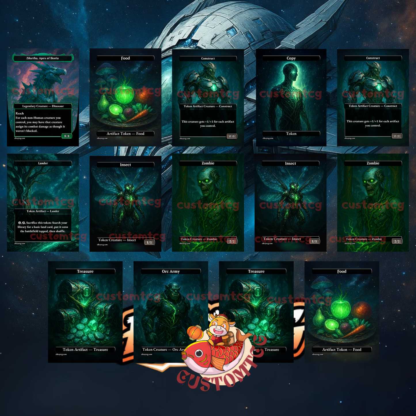 Hearthhull, the Worldseed – Custom Deck🌌