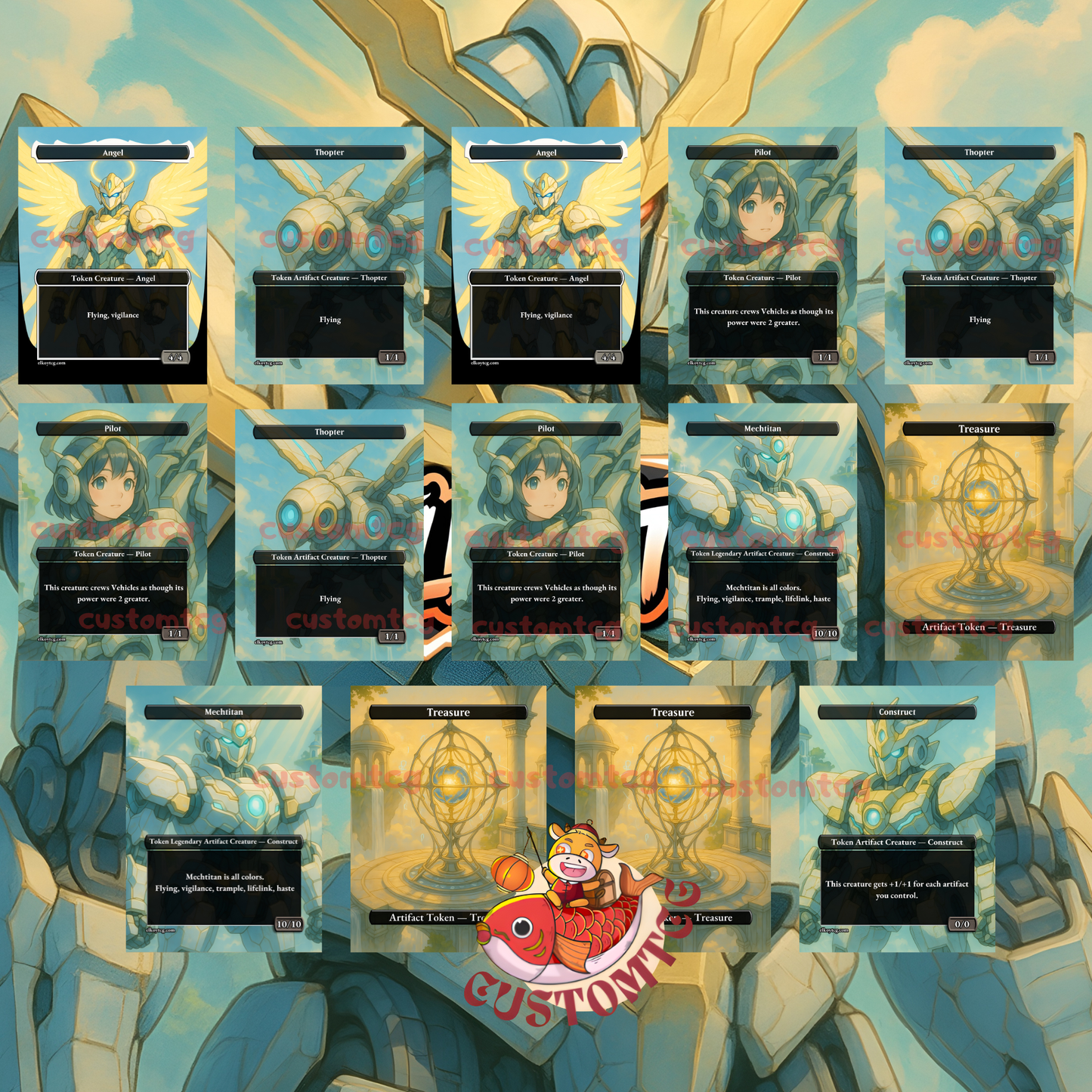 Shorikai Mecha Custom Themed Deck 💥