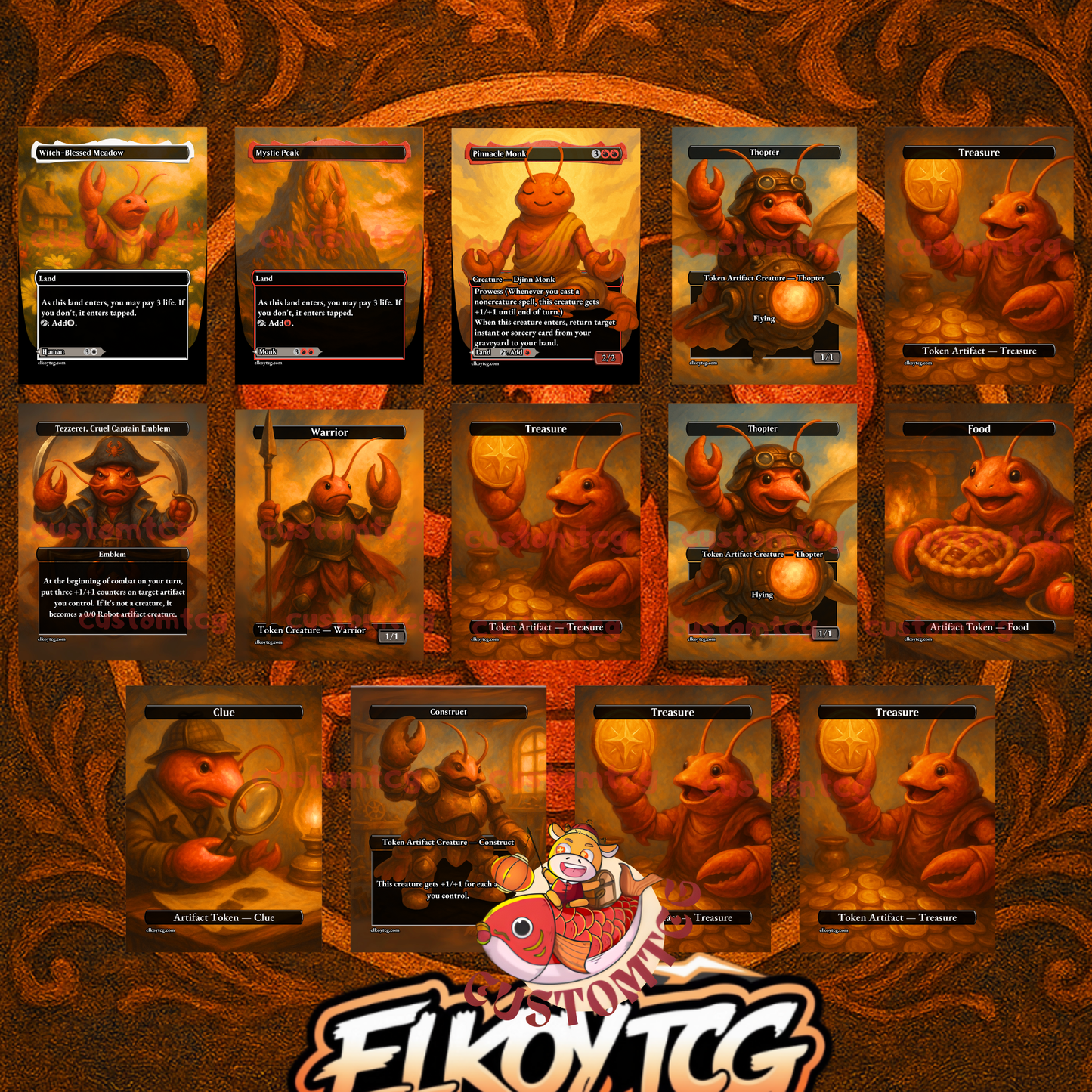 🦞 Custom Lobster Deck – Ragost, Deft Gastronaut
