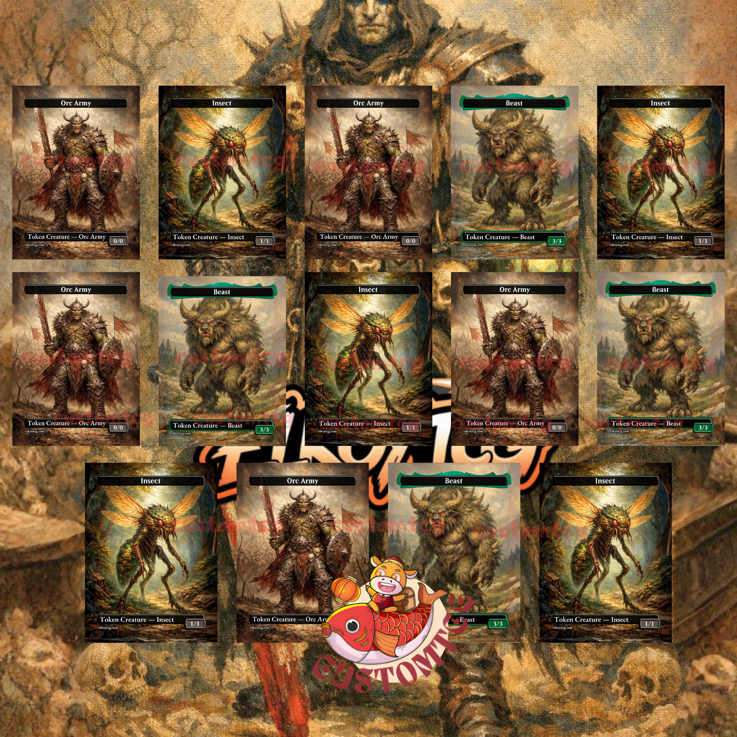 Coram, the Undertaker Custom Deck