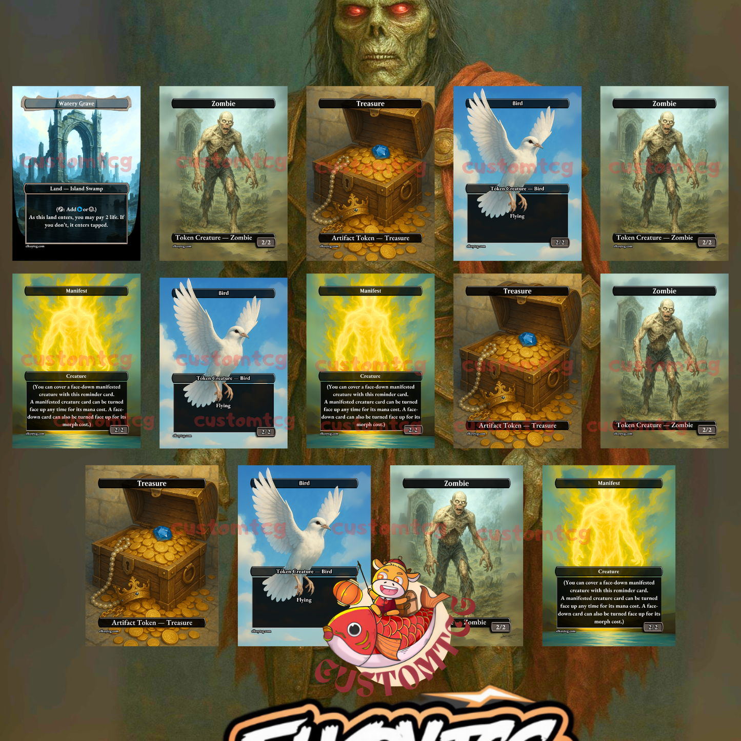 Sedris, the Traitor King – Custom Commander Deck (100 Cards + Tokens)