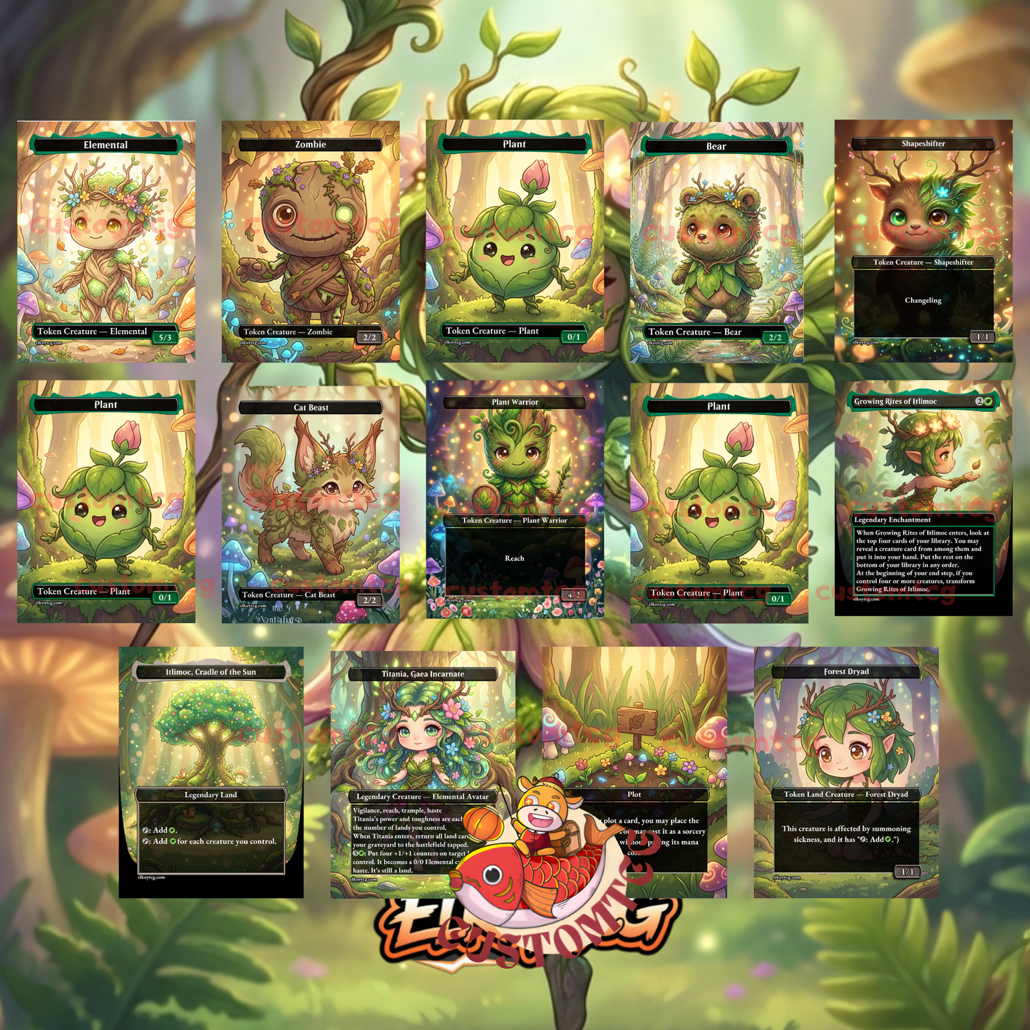 Kirri, Talented Sprout Custom Deck