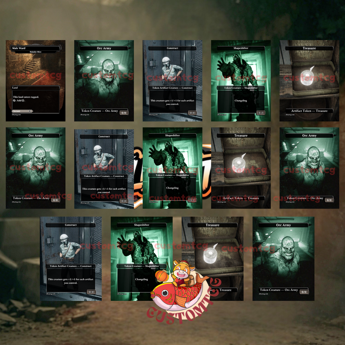 Outlast Custom Deck