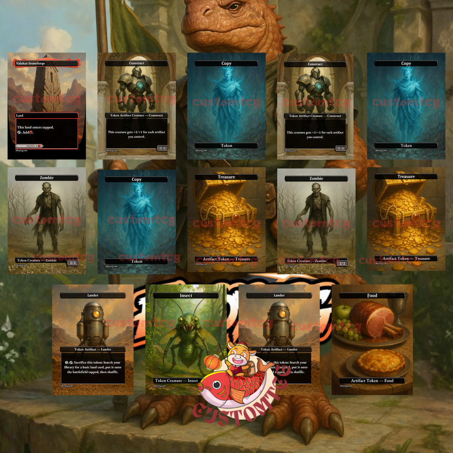 🐊 Tannuk, Memorial Ensign — Custom Deck