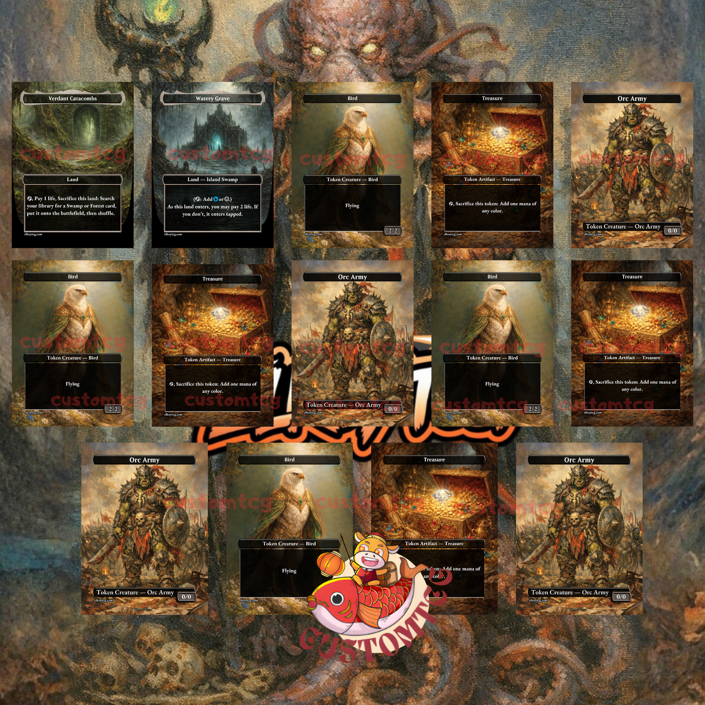 Queza, Augur of Agonies Custom Deck