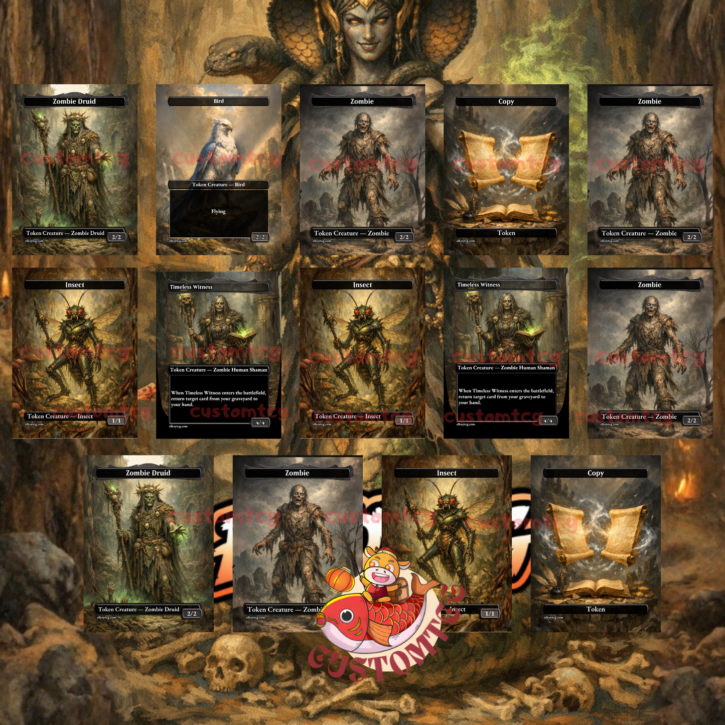 Sidisi, Brood Tyrant Custom Deck