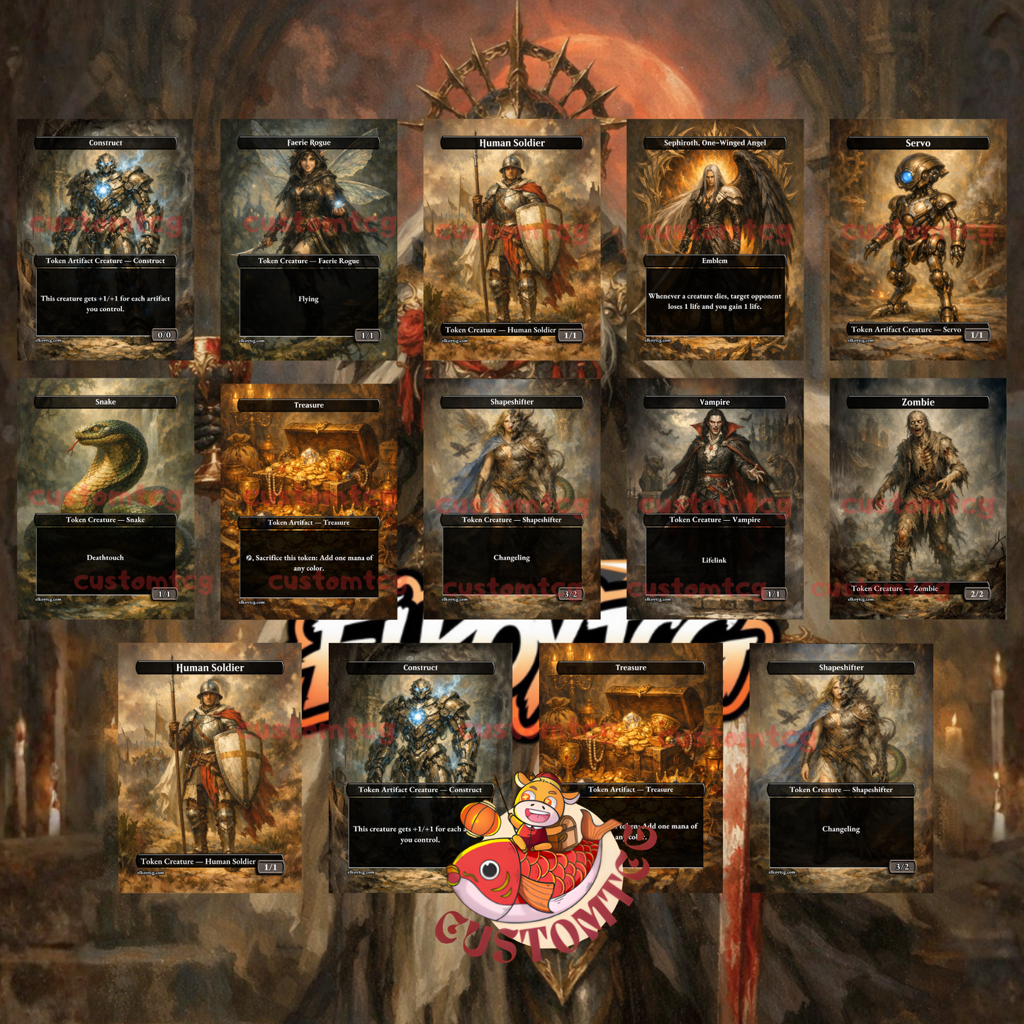 Elenda, the Dusk Rose Custom Deck (Orzhov Aristocrats)
