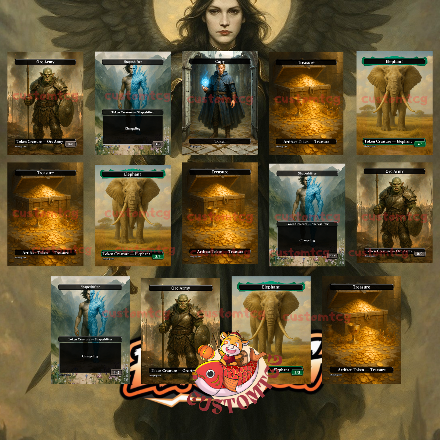 Liesa, Shroud of Dusk Custom Deck