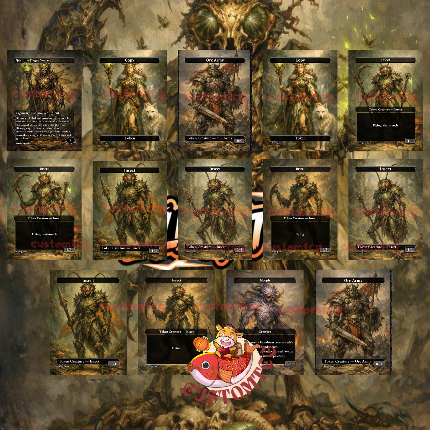 Grist, the Hunger Tide Custom Deck