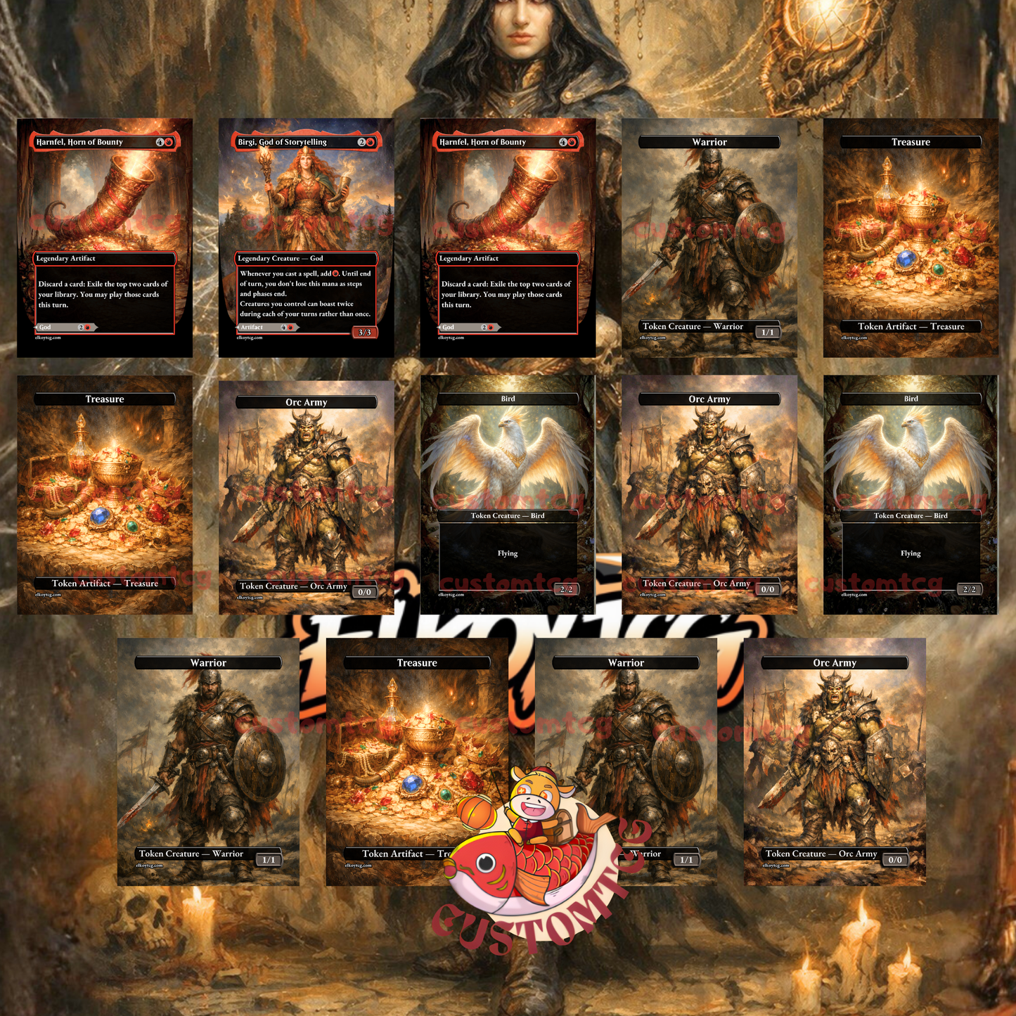 Tymna The Weaver + Kraum Custom deck