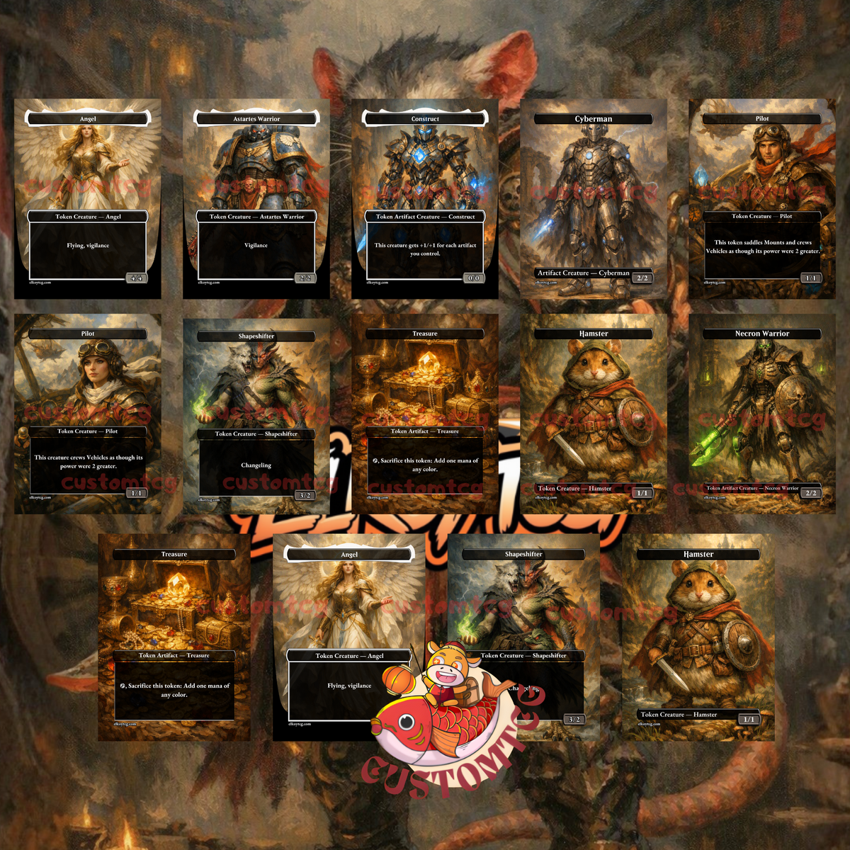 Greasefang, Okiba Boss Custom Deck
