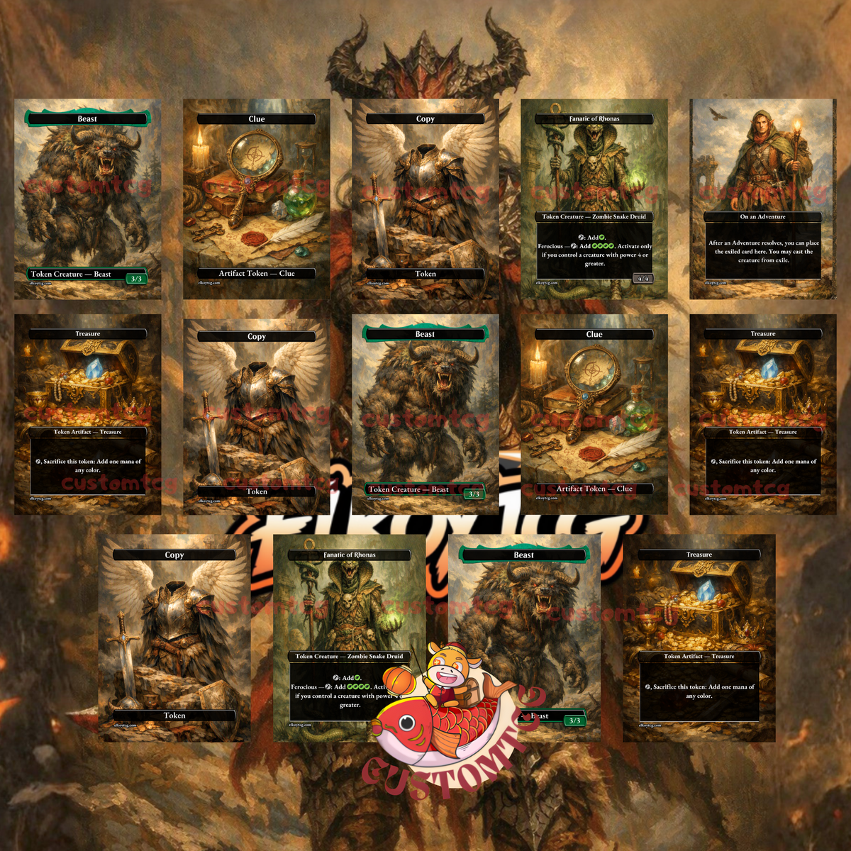 ESHKI DRAGONCLAW — Temur Spells & Creatures Value Custom Deck