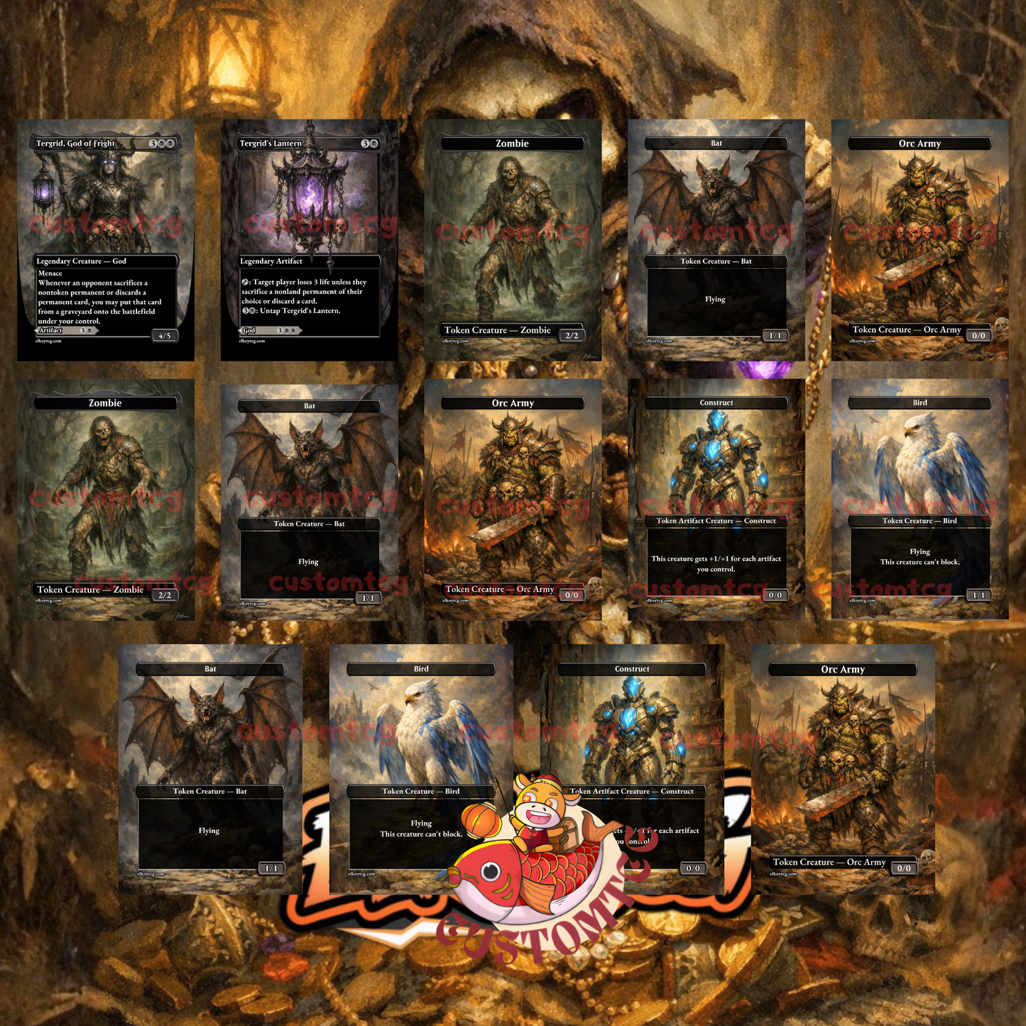 TinyBones, Bauble Burglar Custom Deck