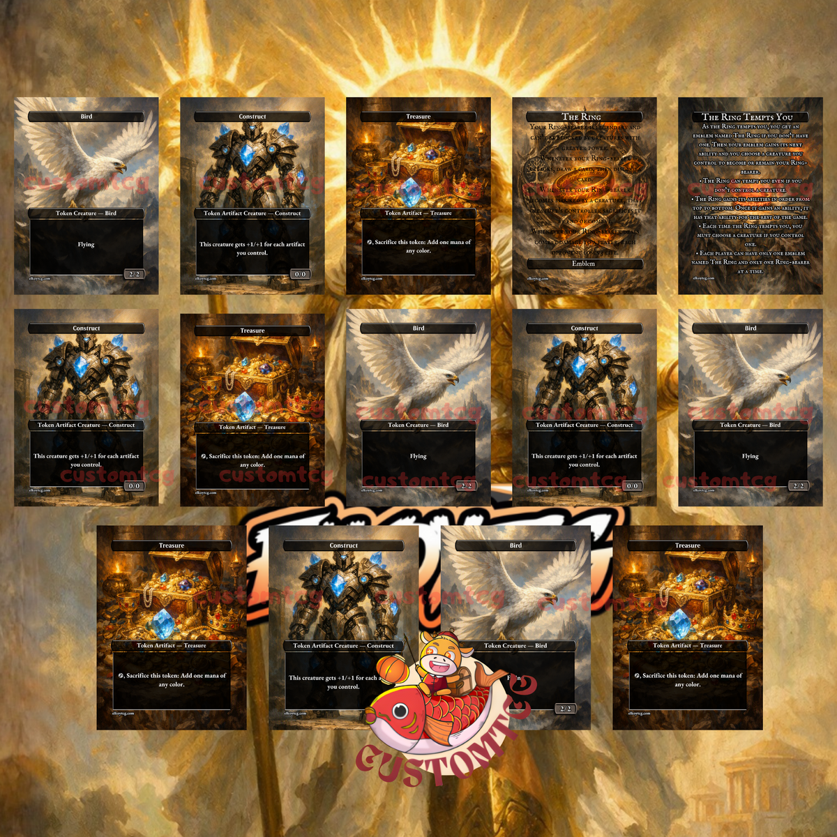HELIOD, THE RADIANT DAWN — Azorius High-Power Control Custom Deck