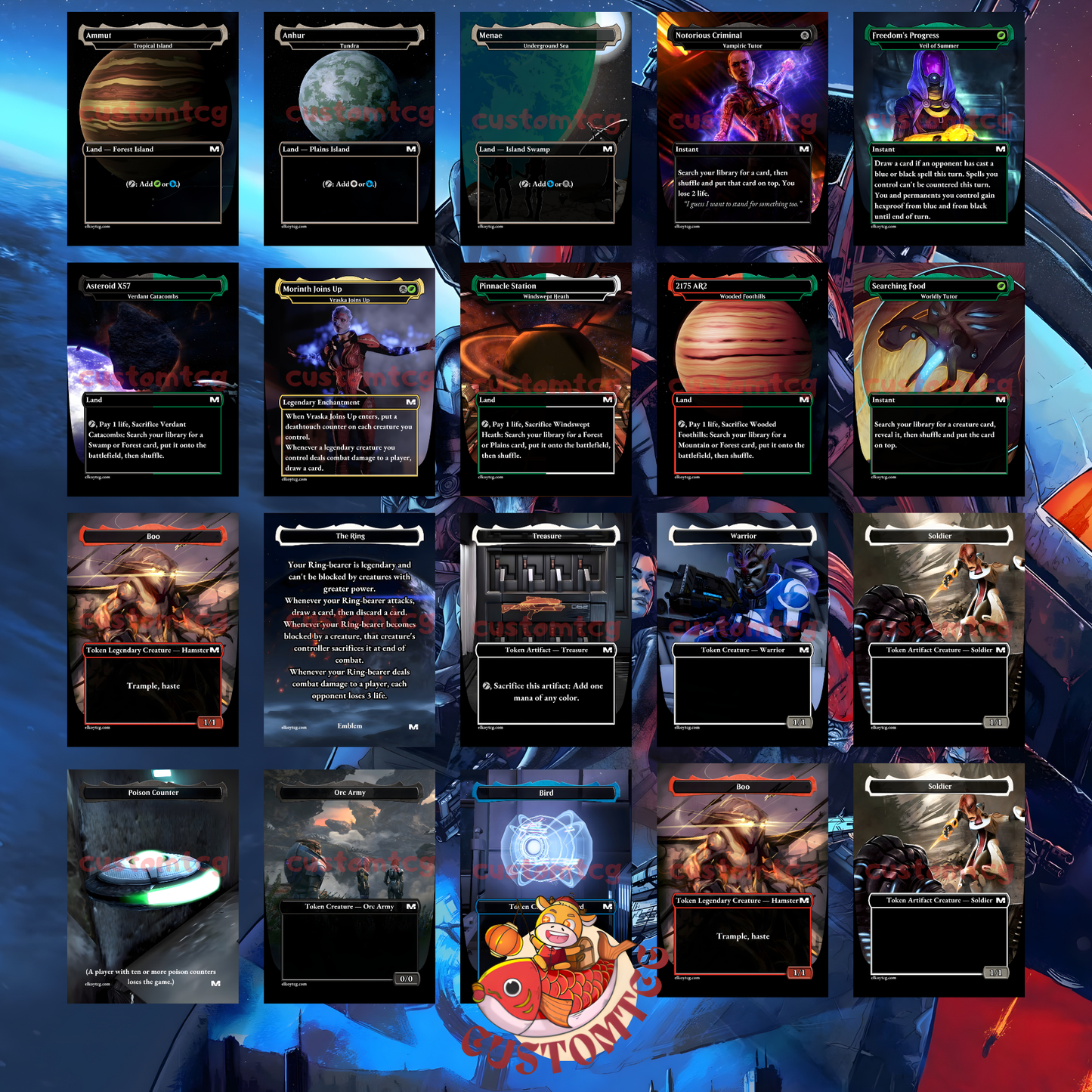 Mass Effect Commander Deck