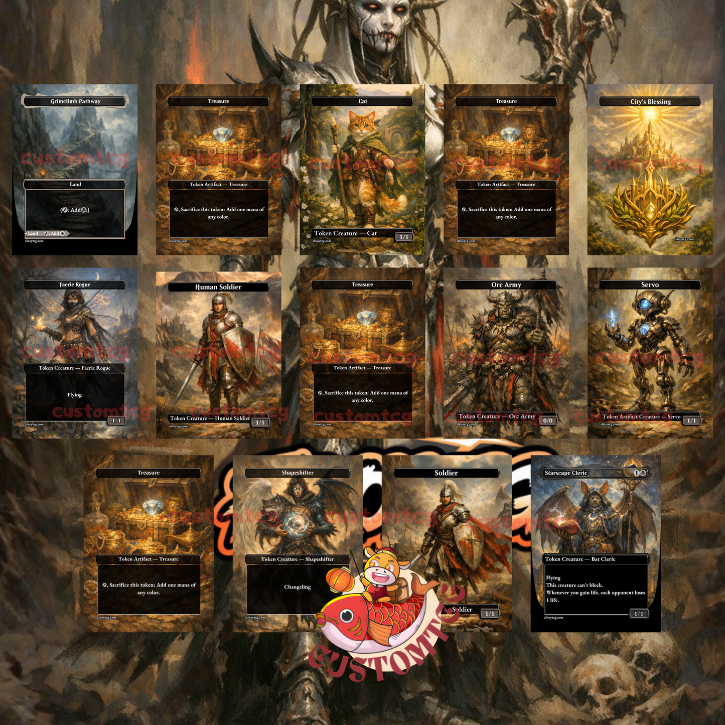 Elas il-Kor, Sadistic Pilgrim Custom Deck