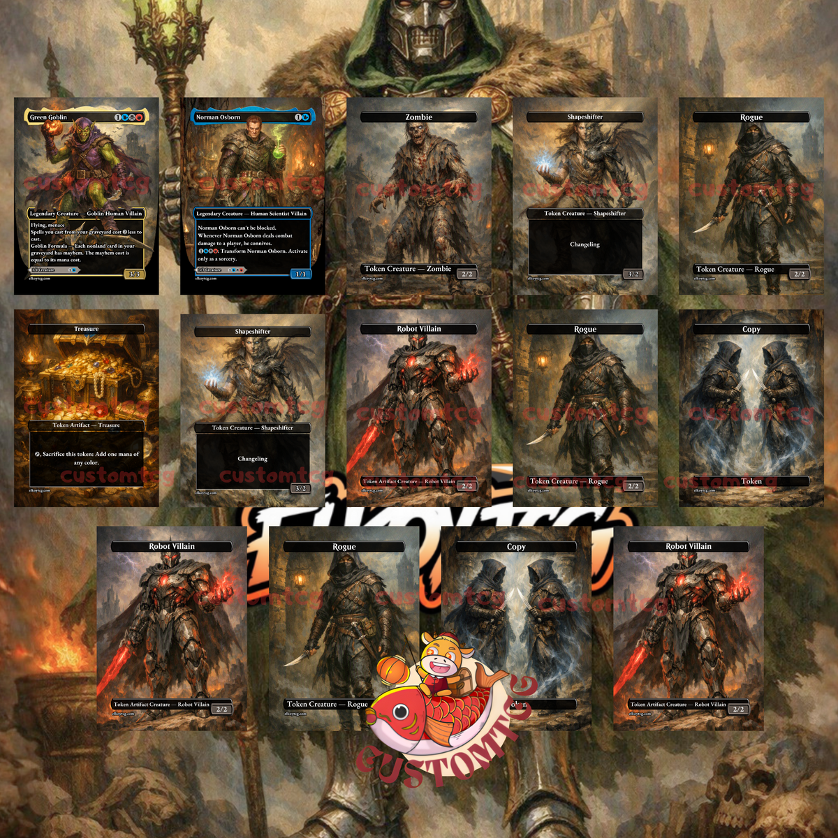 Doctor Doom, King of Latveria Custom Deck