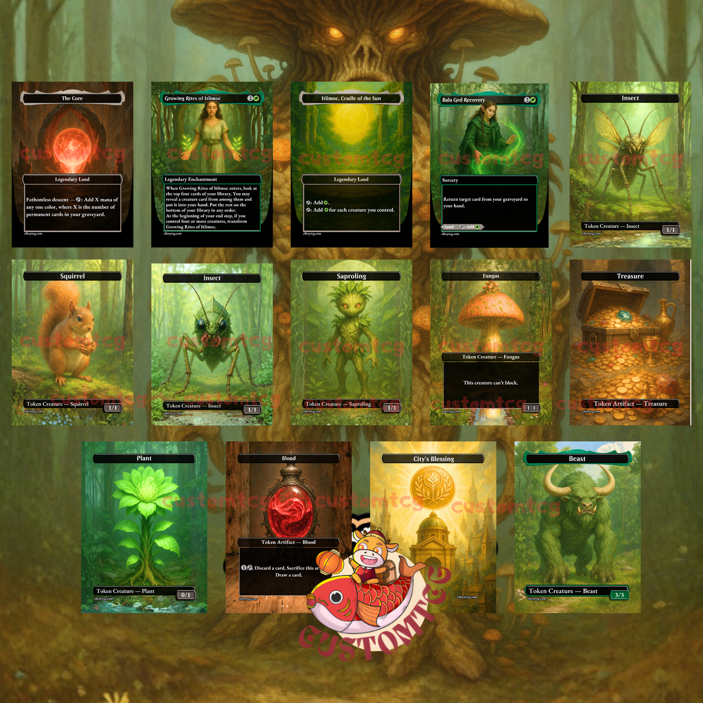The Mycotyrant Custom Deck