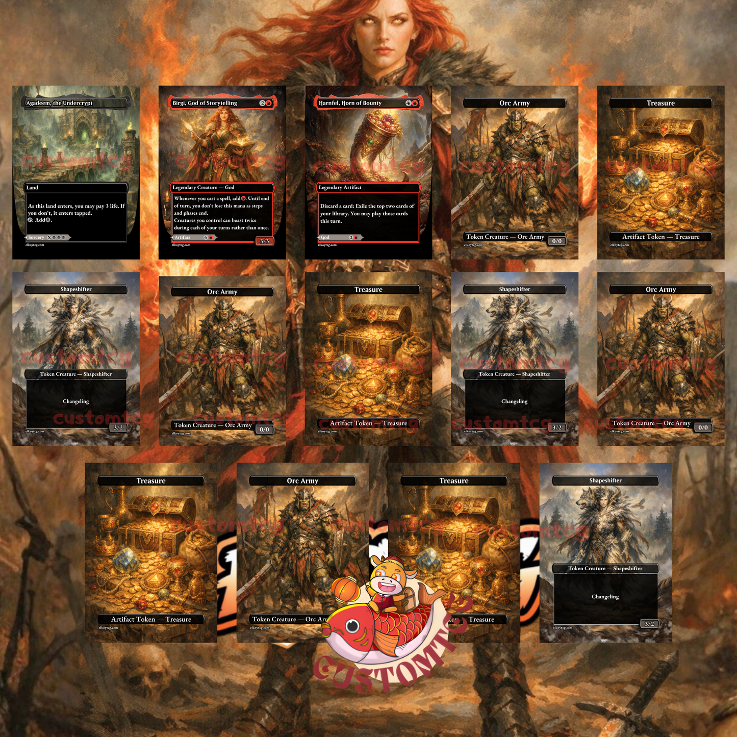 Rowan, Scion of War Custom Deck