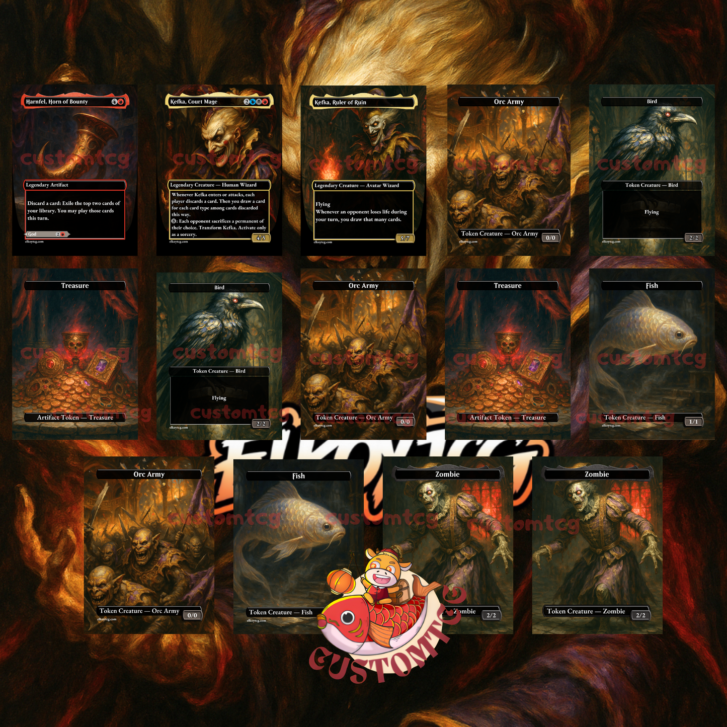 Kefka, Court Mage — Custom Deck