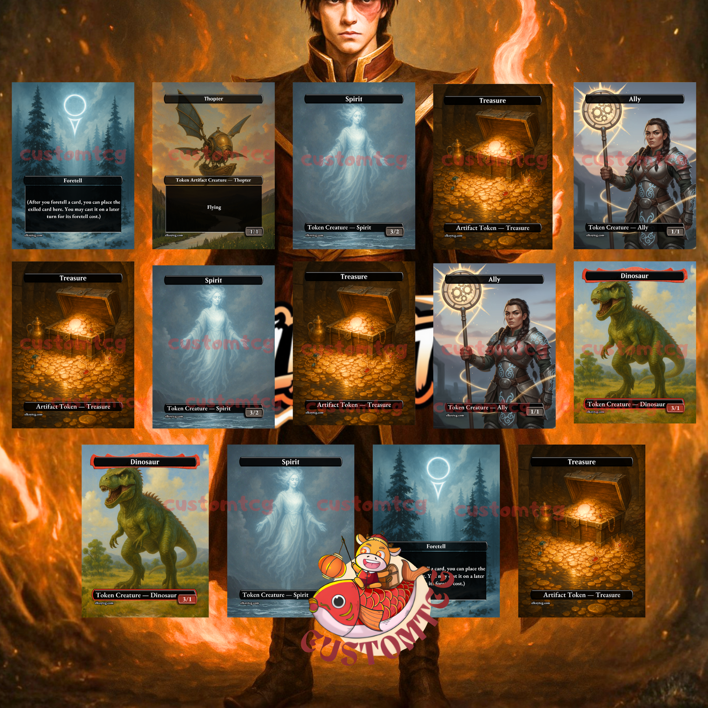 Fire Lord Zuko Custom Deck
