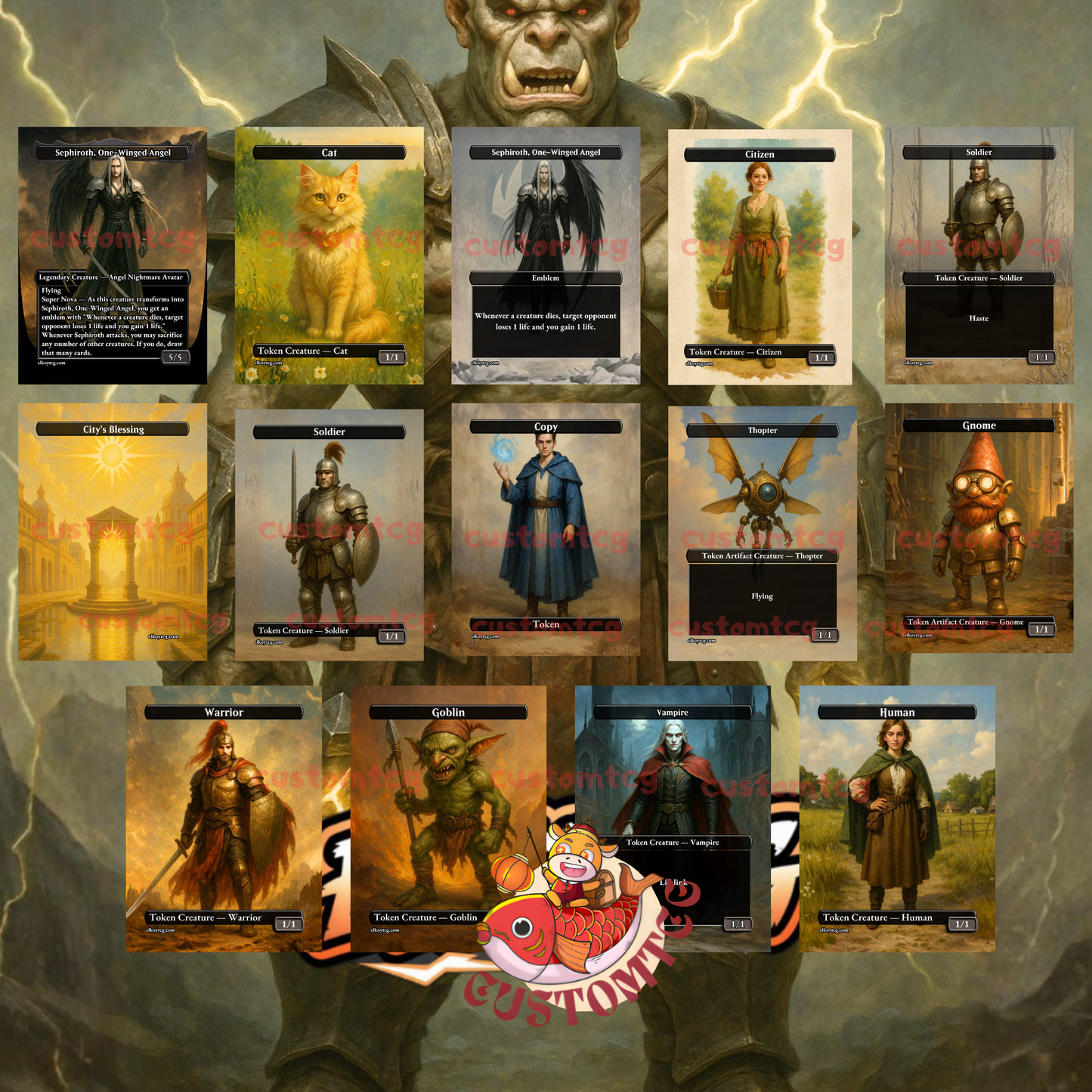 ⚔️ Zurgo Stormrender — Custom Deck